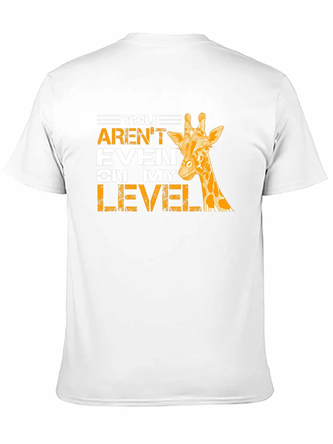 Giraffe Shirt Unisex Casual T-Shirt – Clean Design For Daily Comfort