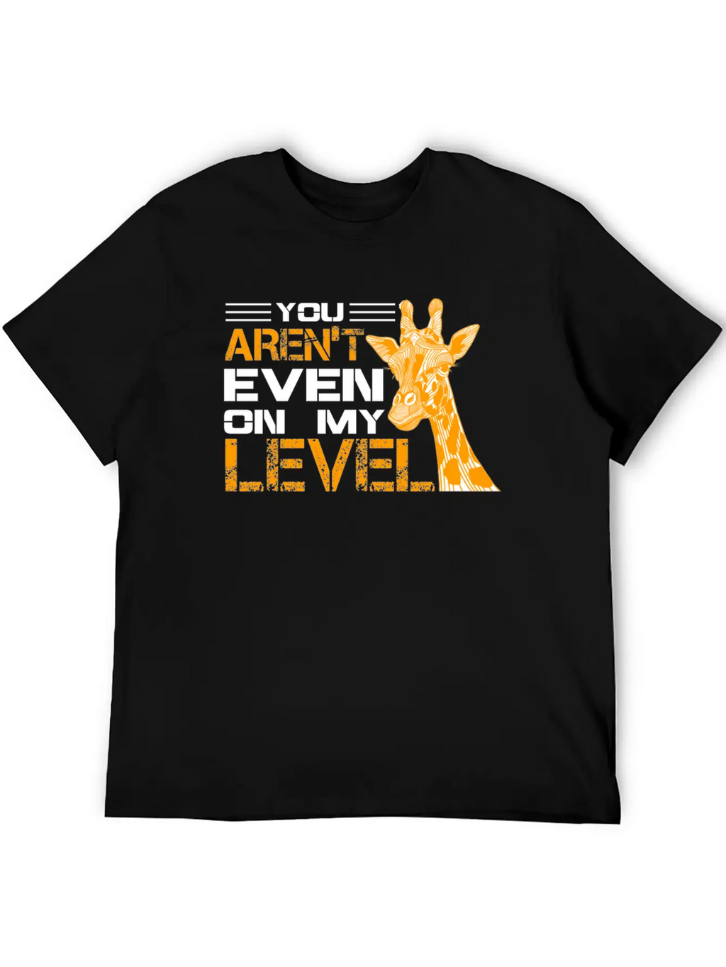 Giraffe Shirt Unisex Casual T-Shirt – Clean Design For Daily Comfort