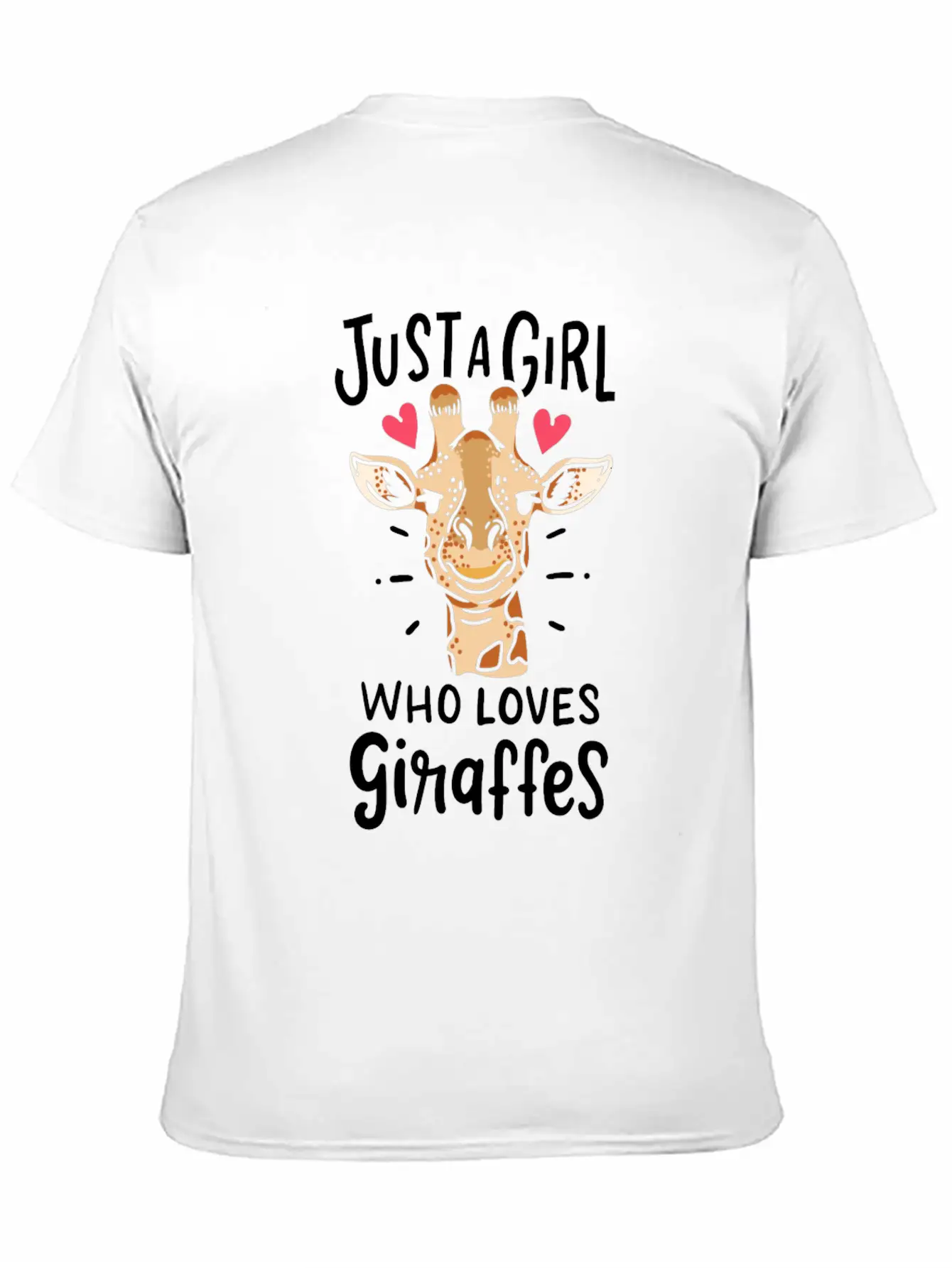 Giraffe Stylish Everyday T-Shirt – Unisex Basic Cotton Tee