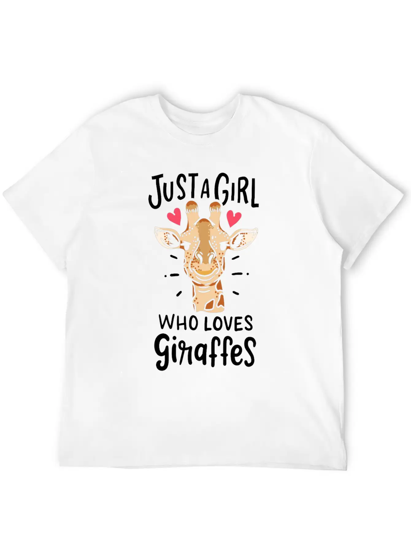 Giraffe Stylish Everyday T-Shirt – Unisex Basic Cotton Tee