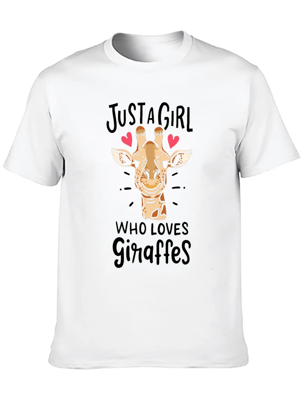 Giraffe Stylish Everyday T-Shirt – Unisex Basic Cotton Tee