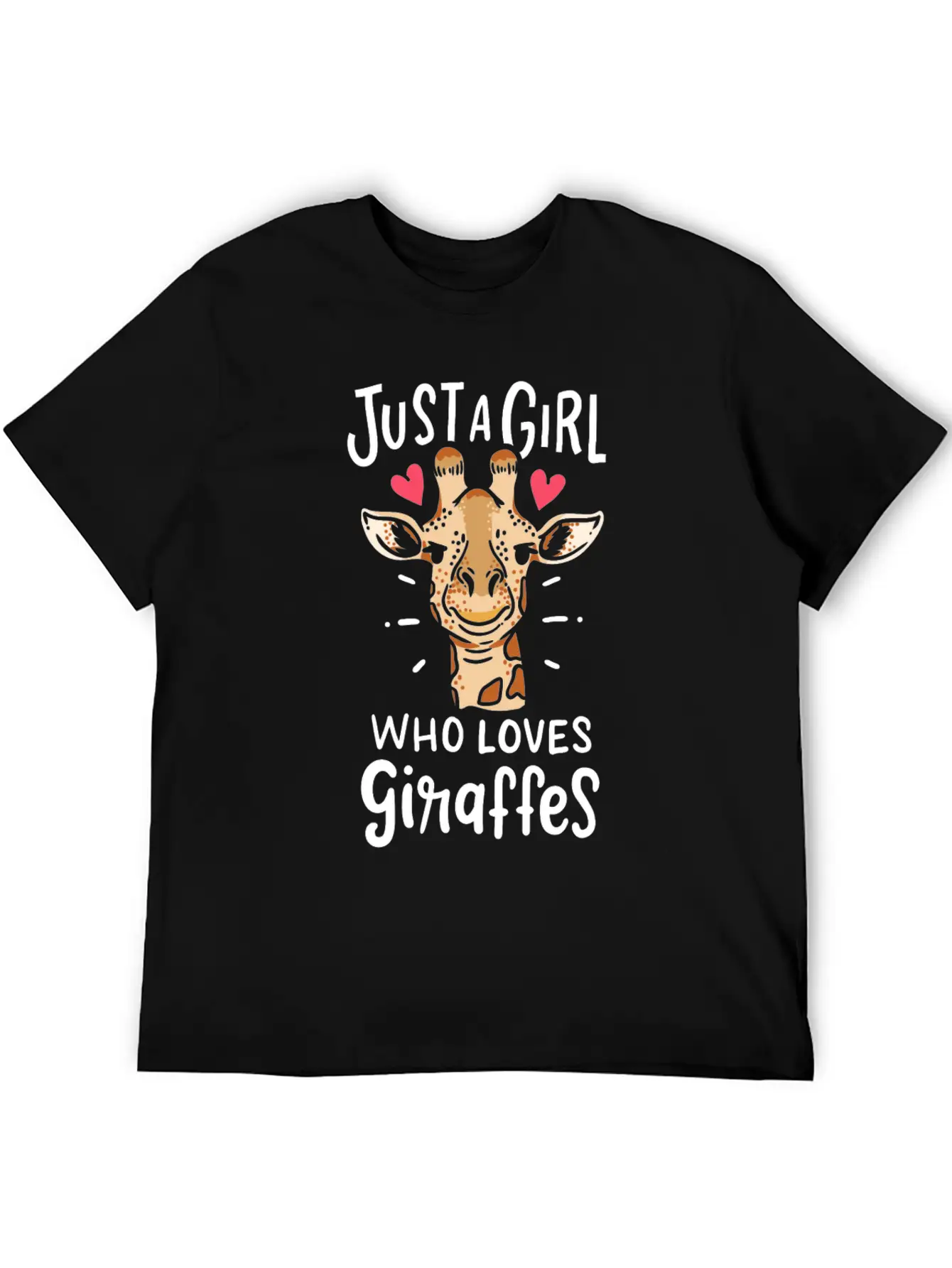 Giraffe Stylish Everyday T-Shirt – Unisex Basic Cotton Tee