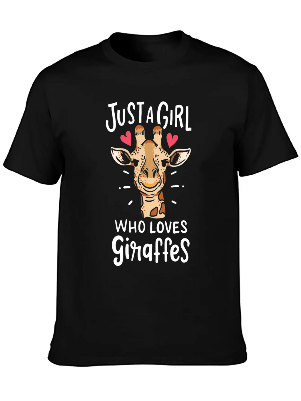 Giraffe Stylish Everyday T-Shirt – Unisex Basic Cotton Tee