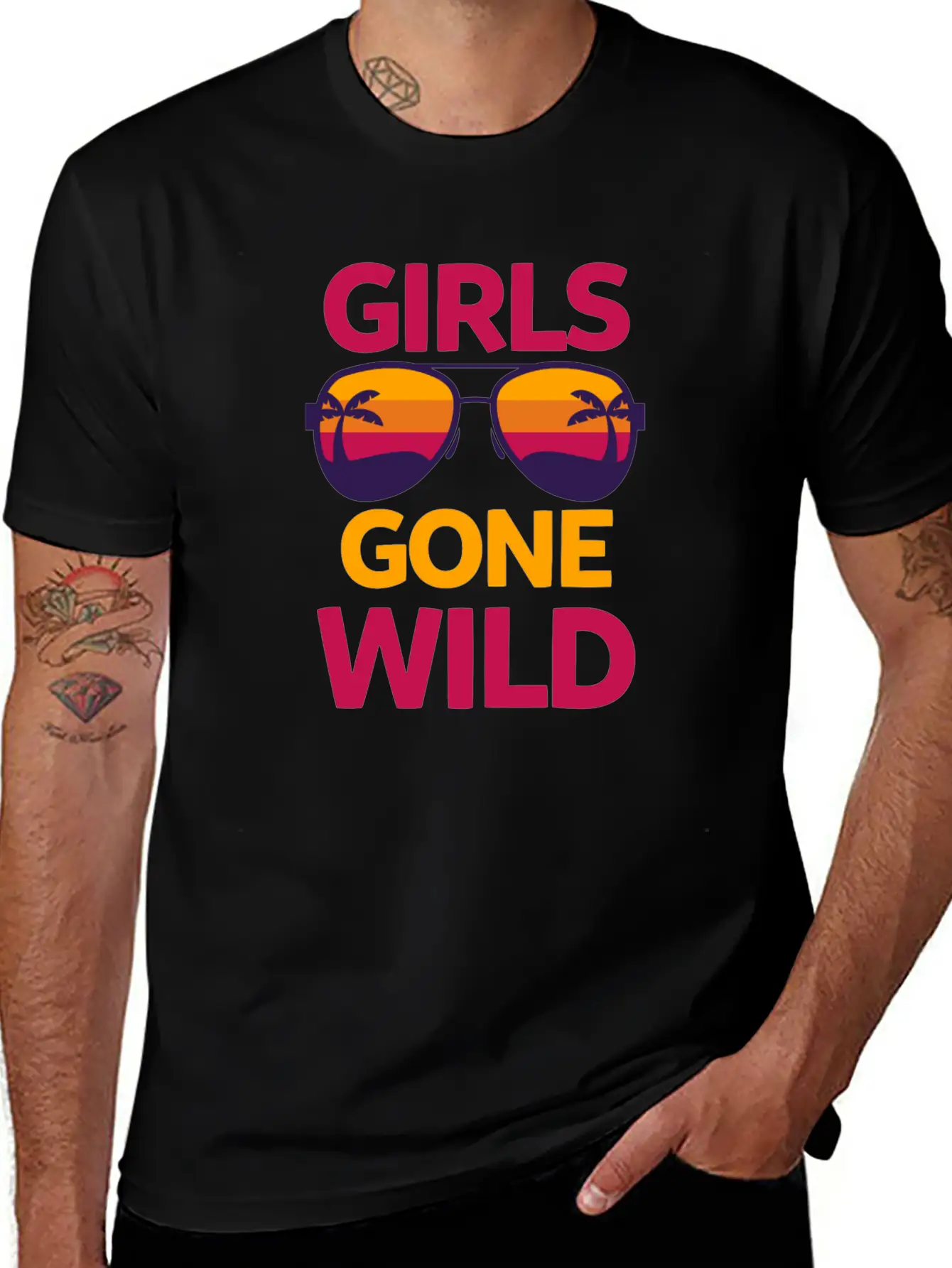 Girl Bride Bachelorette Marriage Gift Basic Graphic T-Shirt – Daily Comfort In Soft Cotton
