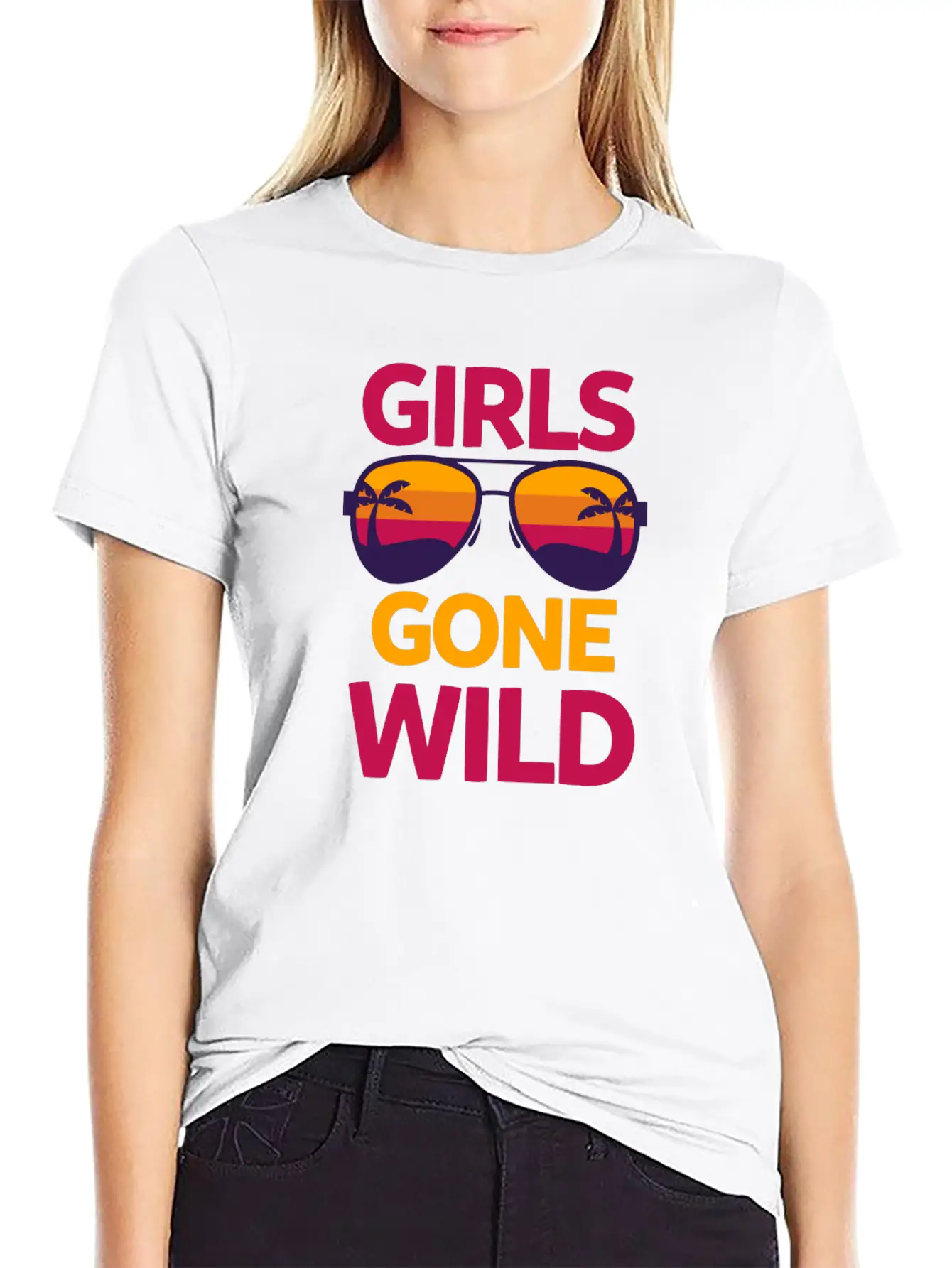 Girl Bride Bachelorette Marriage Gift Basic Graphic T-Shirt – Daily Comfort In Soft Cotton