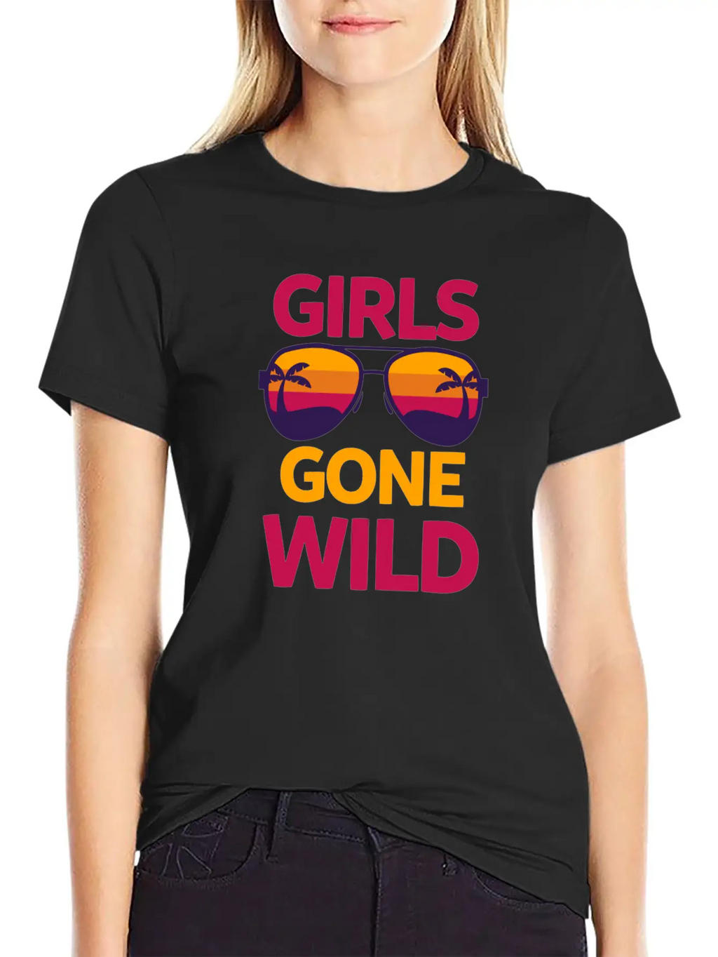 Girl Bride Bachelorette Marriage Gift Basic Graphic T-Shirt – Daily Comfort In Soft Cotton