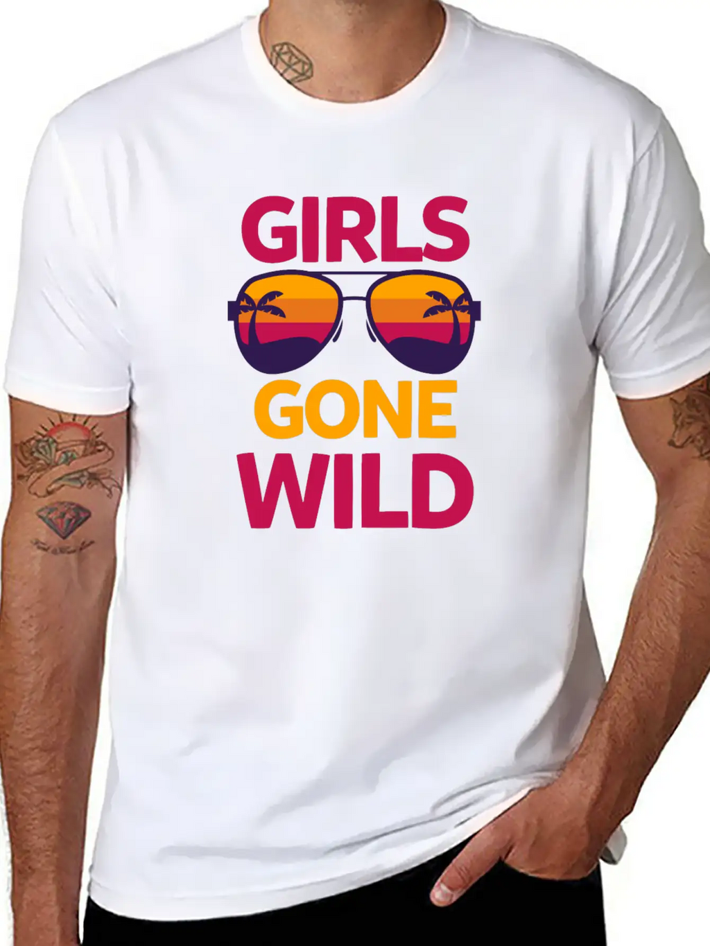 Girl Bride Bachelorette Marriage Gift Basic Graphic T-Shirt – Daily Comfort In Soft Cotton