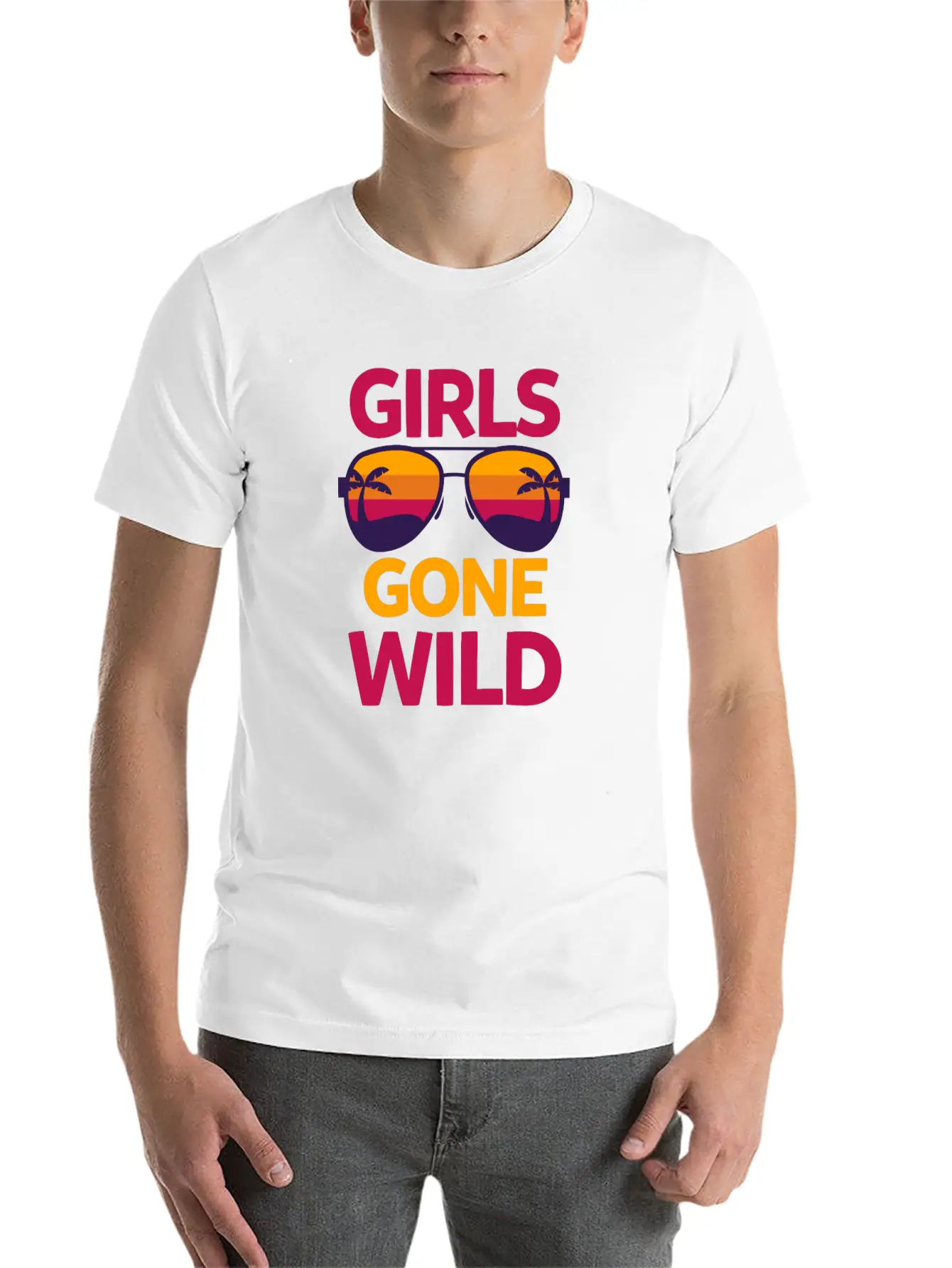 Girl Bride Bachelorette Marriage Gift Basic Graphic T-Shirt – Daily Comfort In Soft Cotton