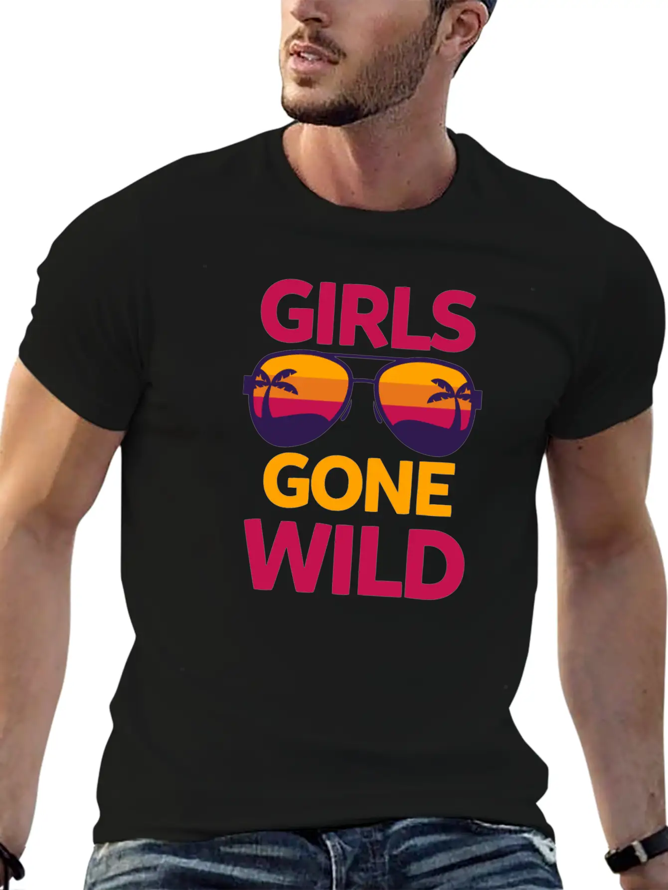 Girl Bride Bachelorette Marriage Gift Basic Graphic T-Shirt – Daily Comfort In Soft Cotton