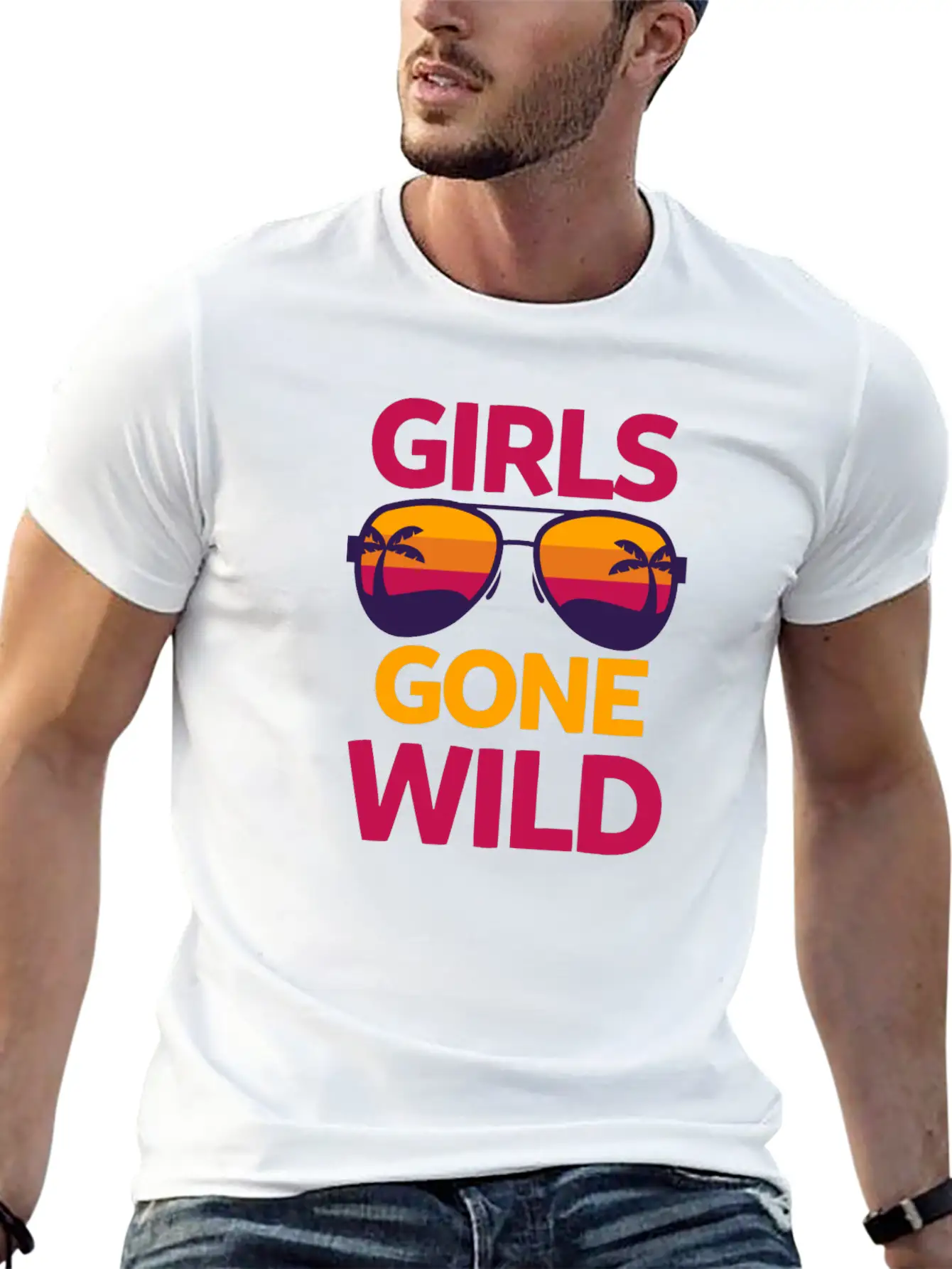 Girl Bride Bachelorette Marriage Gift Basic Graphic T-Shirt – Daily Comfort In Soft Cotton