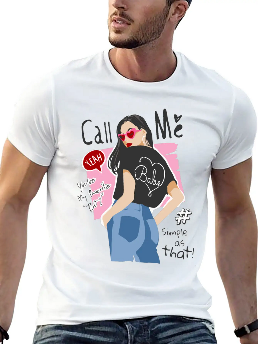 Girl In Street Fashion Style Timeless Short Sleeve Tee – Comfy And Minimalist Design