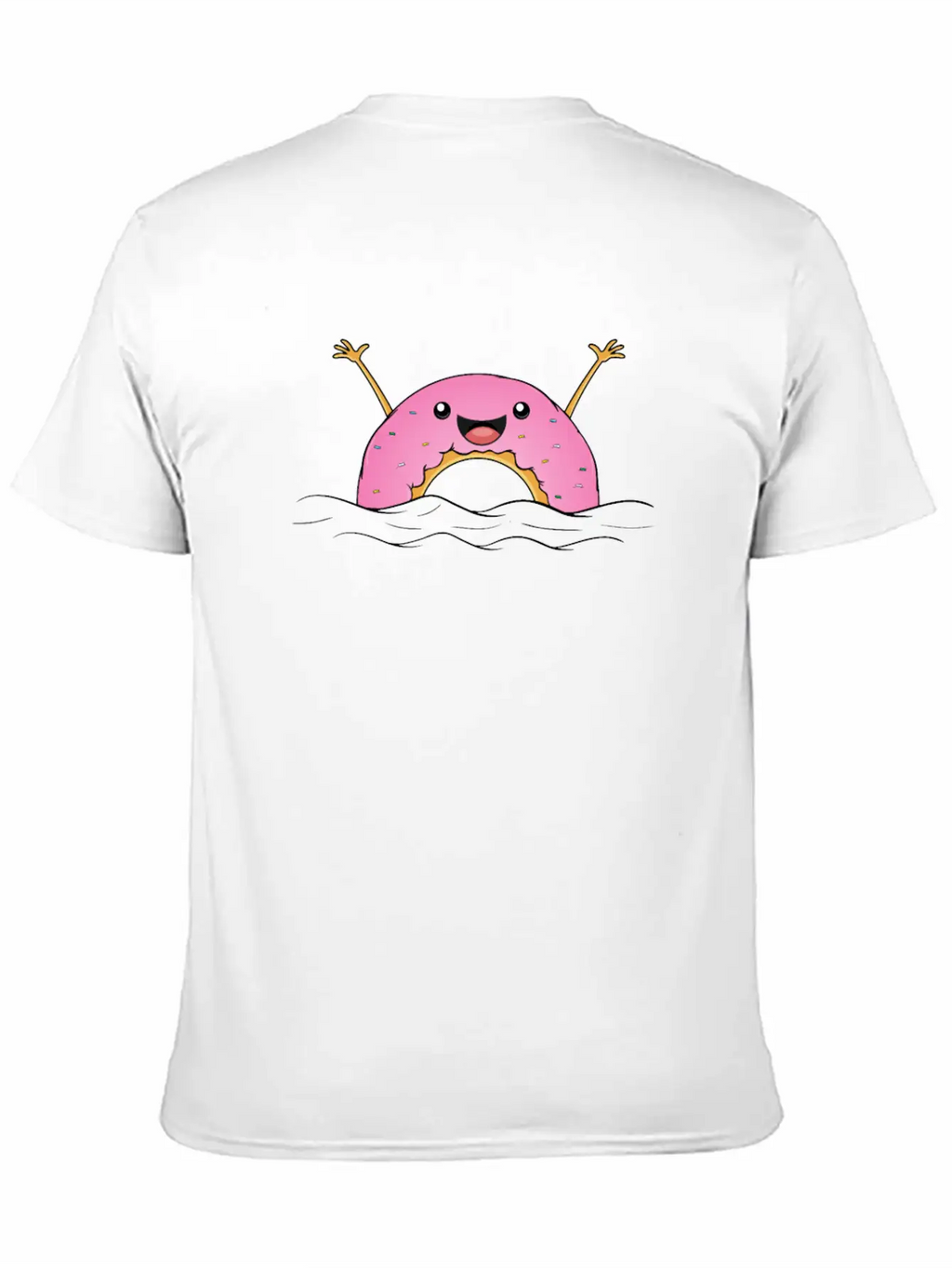 Girl Sweet Morning Donut Gift Sunrise Candy Sweets Classic Cotton Tee – Unisex Comfort For Any Season
