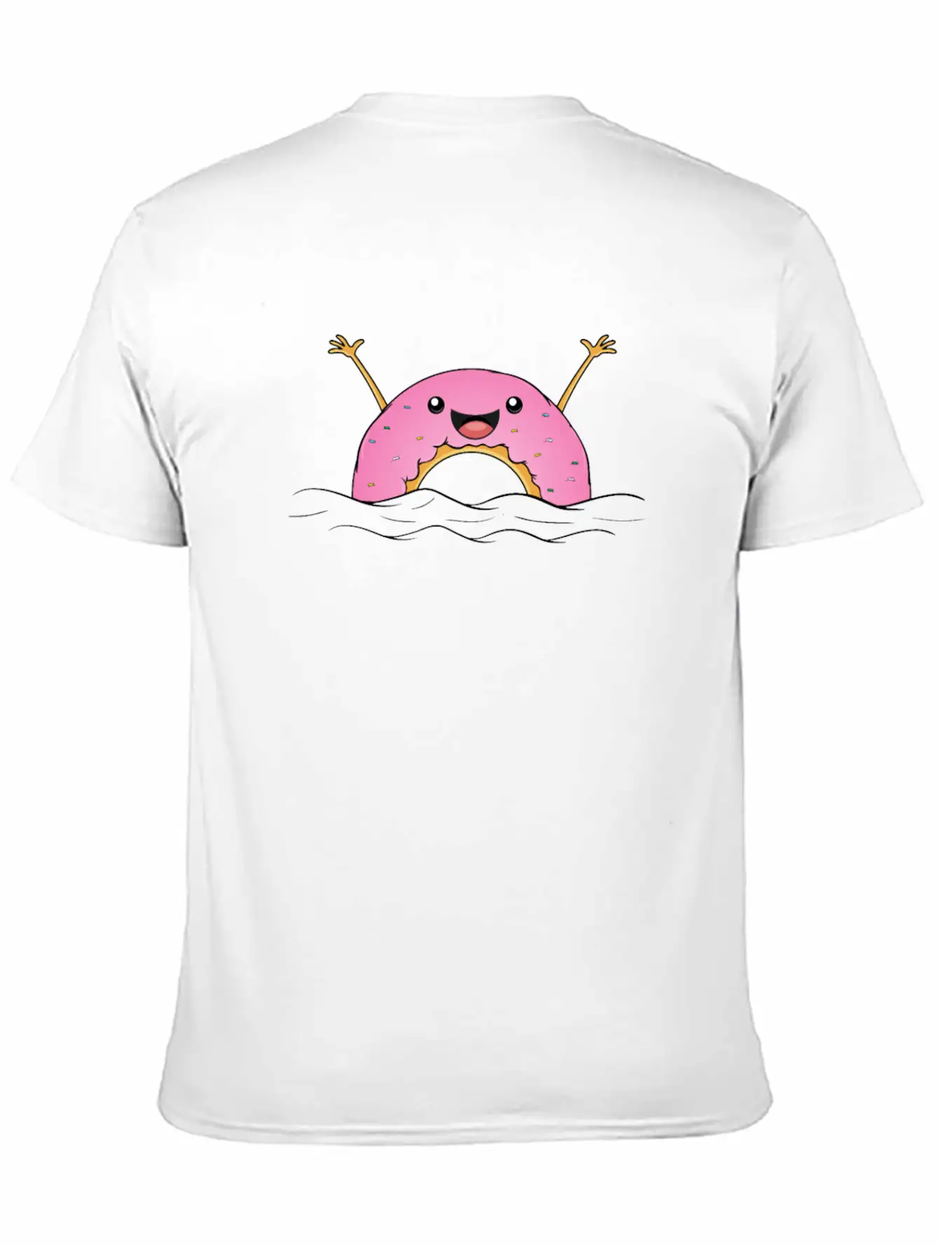 Girl Sweet Morning Donut Gift Sunrise Candy Sweets Classic Cotton Tee – Unisex Comfort For Any Season