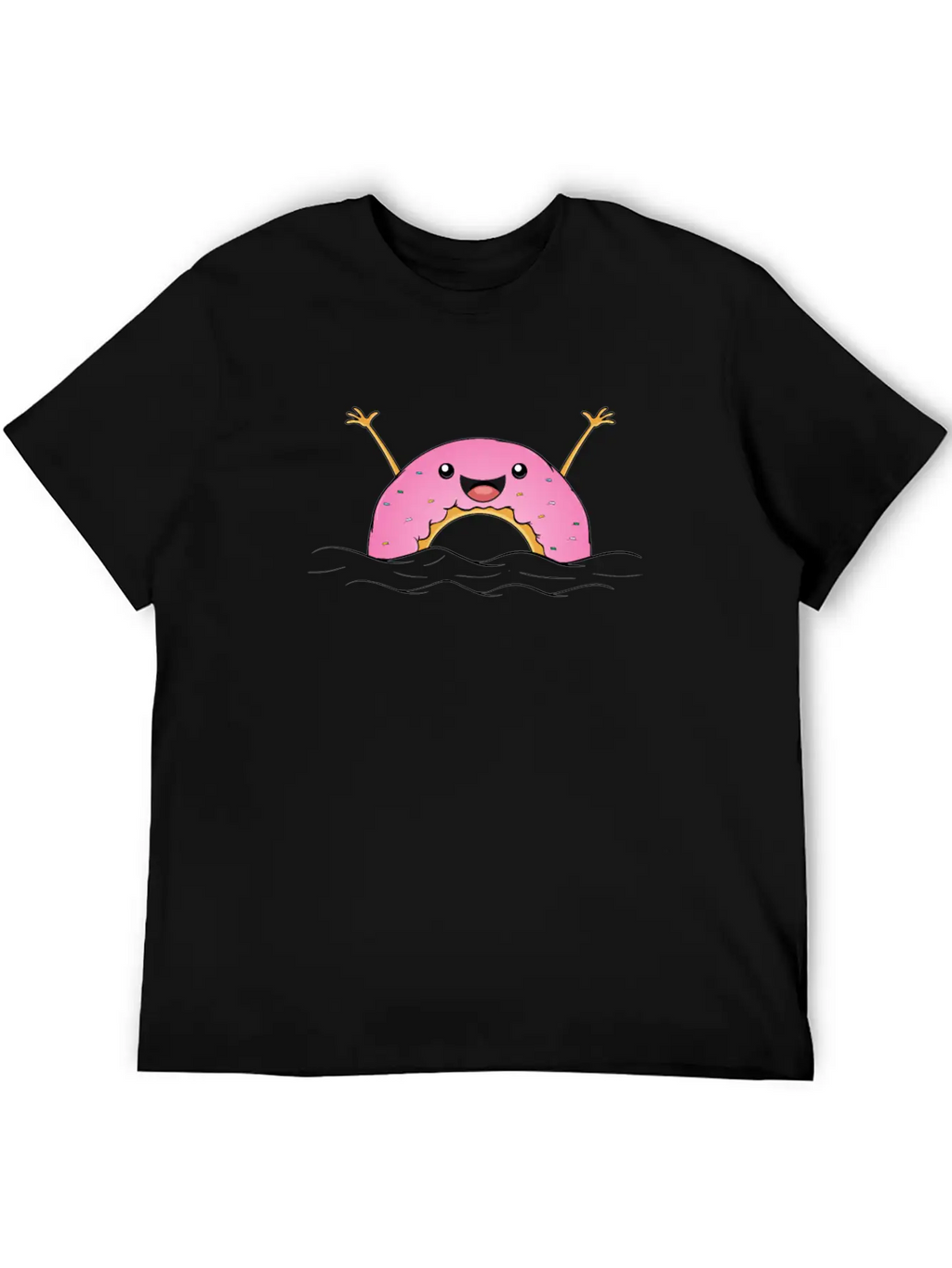 Girl Sweet Morning Donut Gift Sunrise Candy Sweets Classic Cotton Tee – Unisex Comfort For Any Season