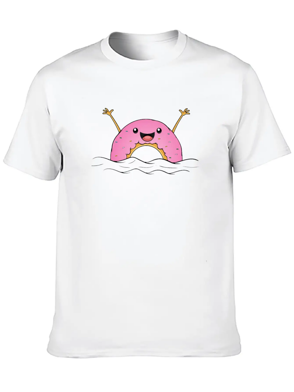 Girl Sweet Morning Donut Gift Sunrise Candy Sweets Classic Cotton Tee – Unisex Comfort For Any Season
