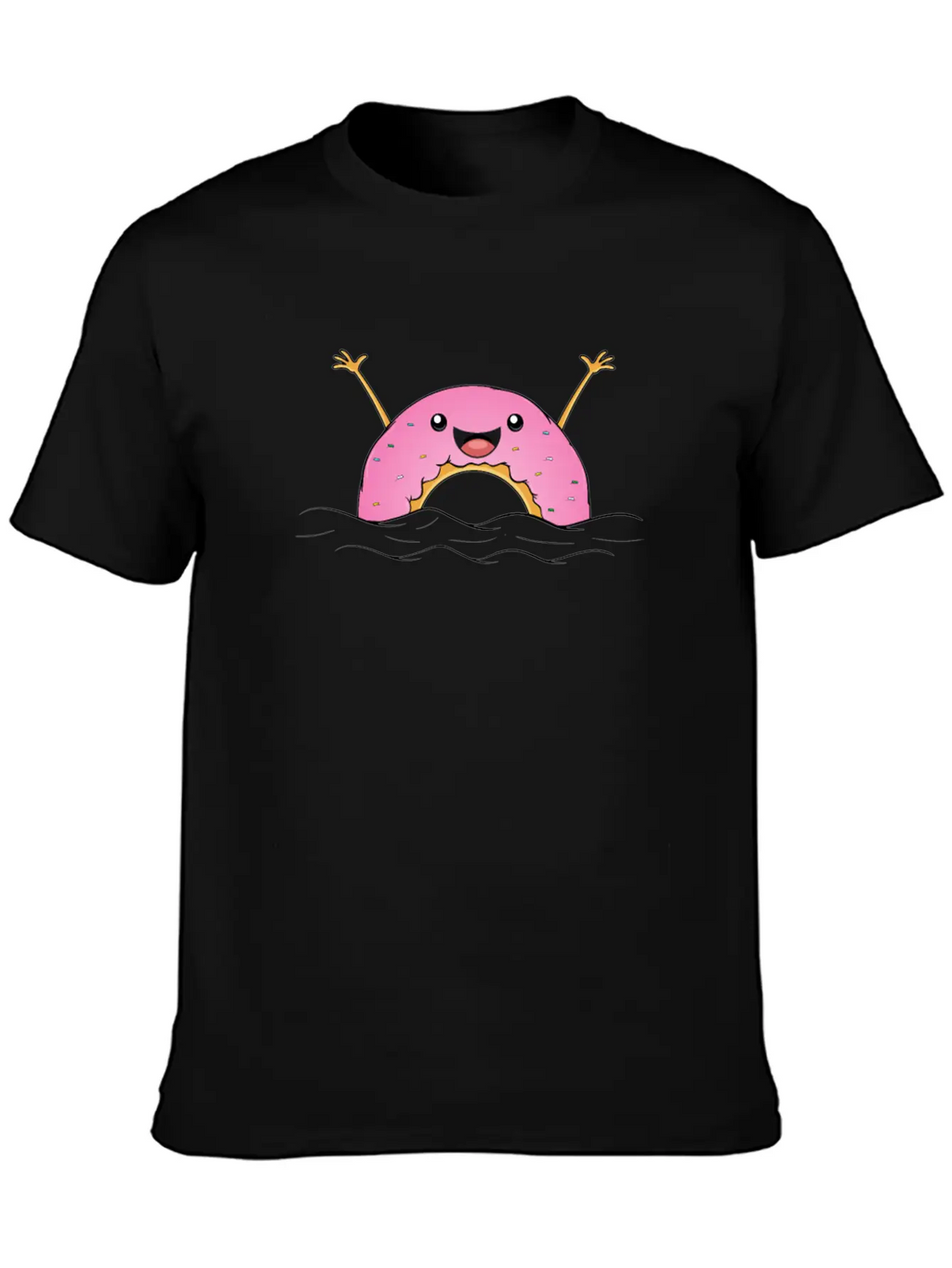 Girl Sweet Morning Donut Gift Sunrise Candy Sweets Classic Cotton Tee – Unisex Comfort For Any Season