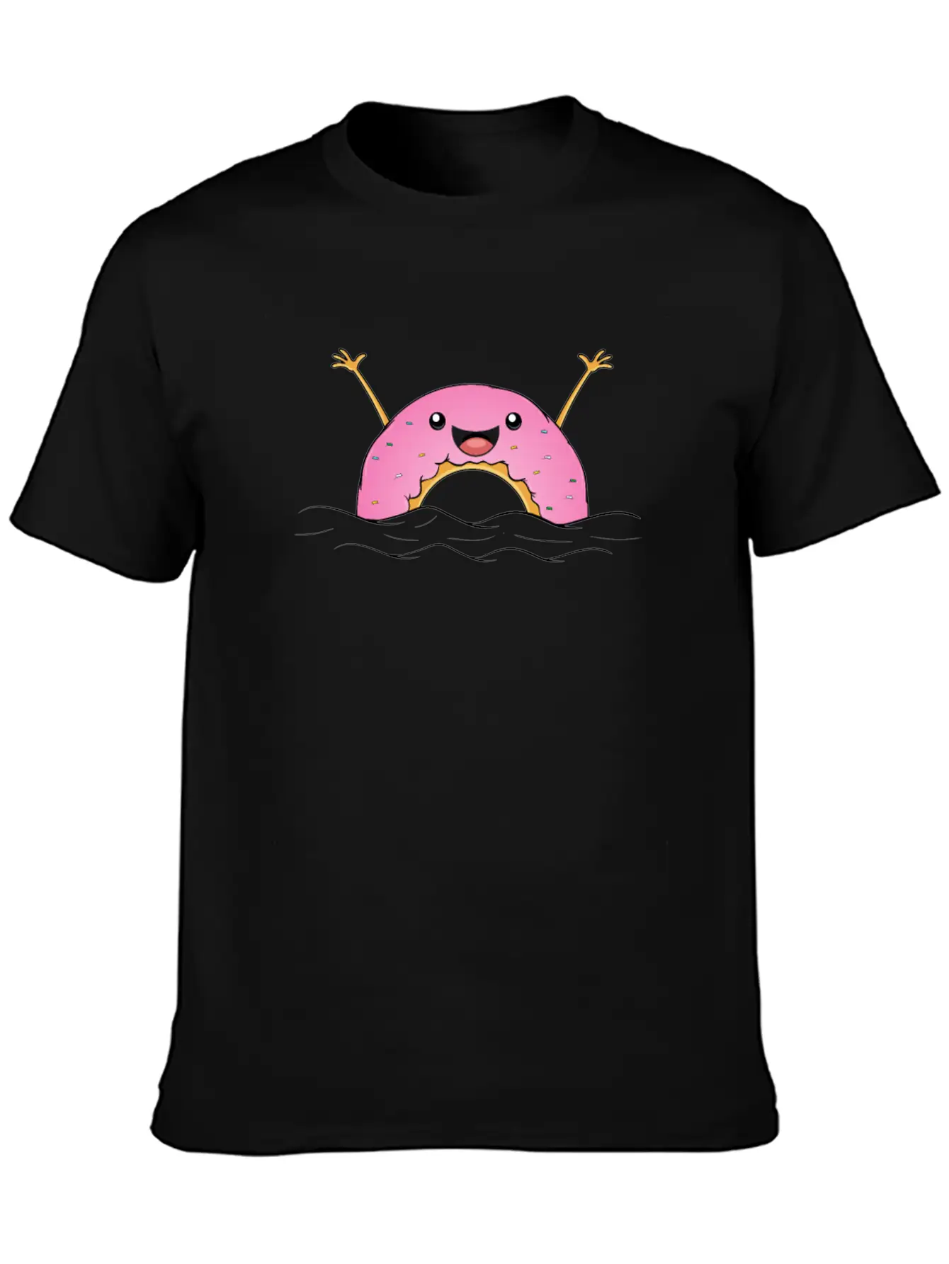 Girl Sweet Morning Donut Gift Sunrise Candy Sweets Classic Cotton Tee – Unisex Comfort For Any Season