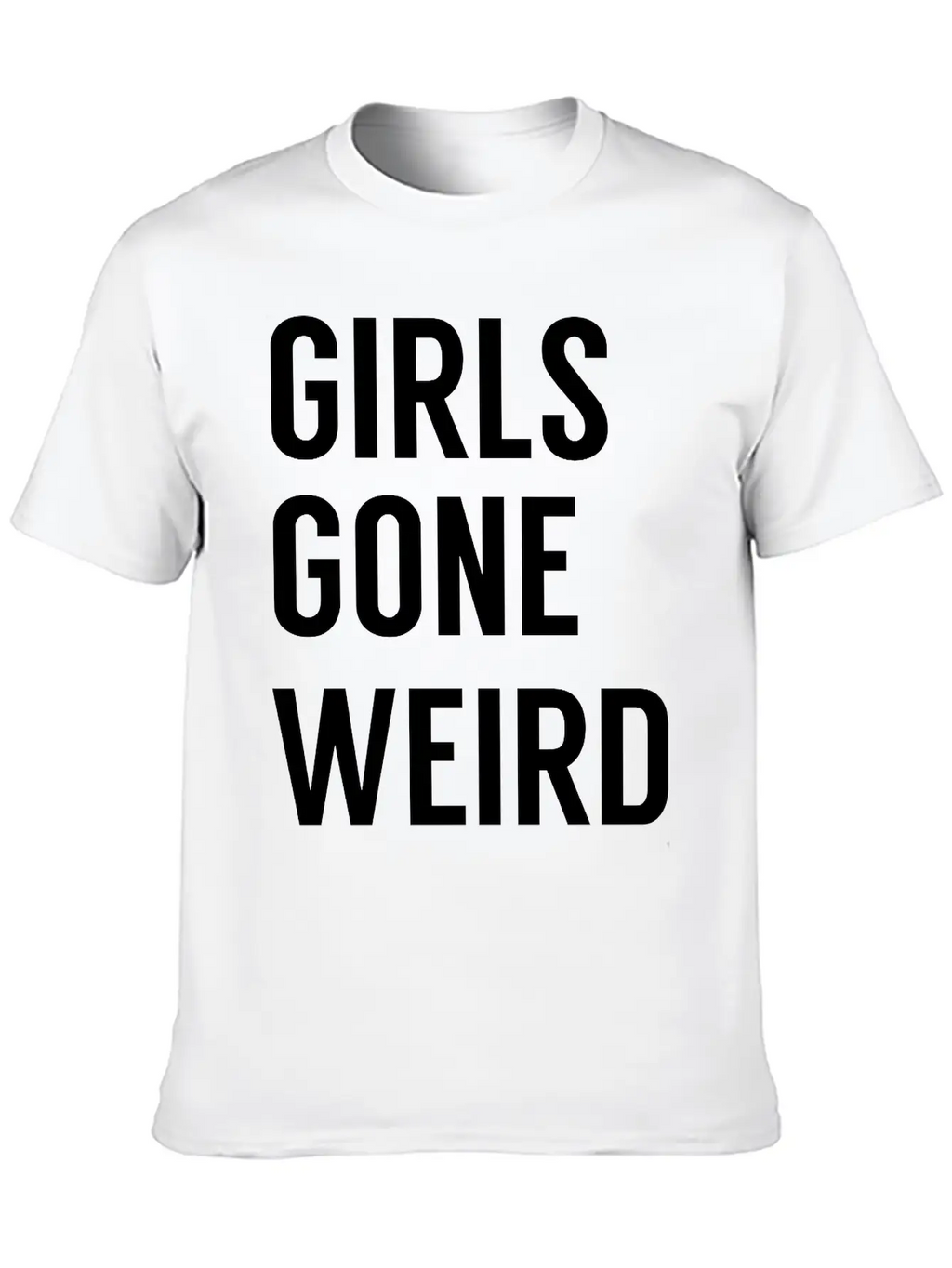 Girls Gone Weird Classic Cotton Tee – Unisex Comfort For Any Season