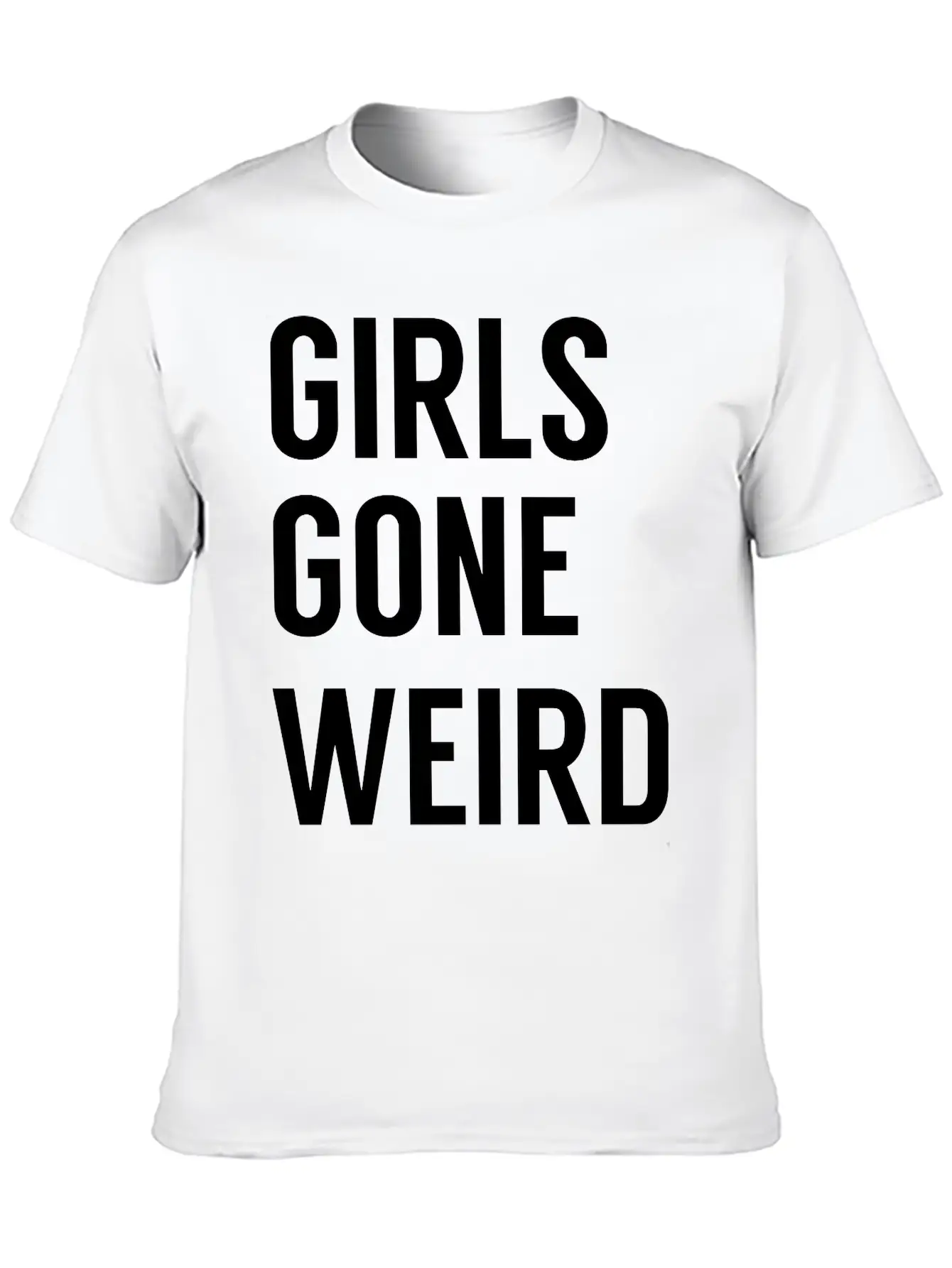 Girls Gone Weird Classic Cotton Tee – Unisex Comfort For Any Season
