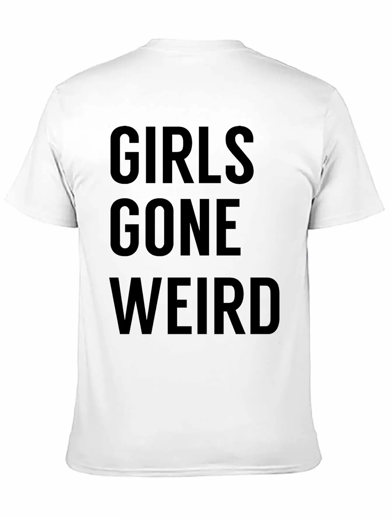 Girls Gone Weird Classic Cotton Tee – Unisex Comfort For Any Season