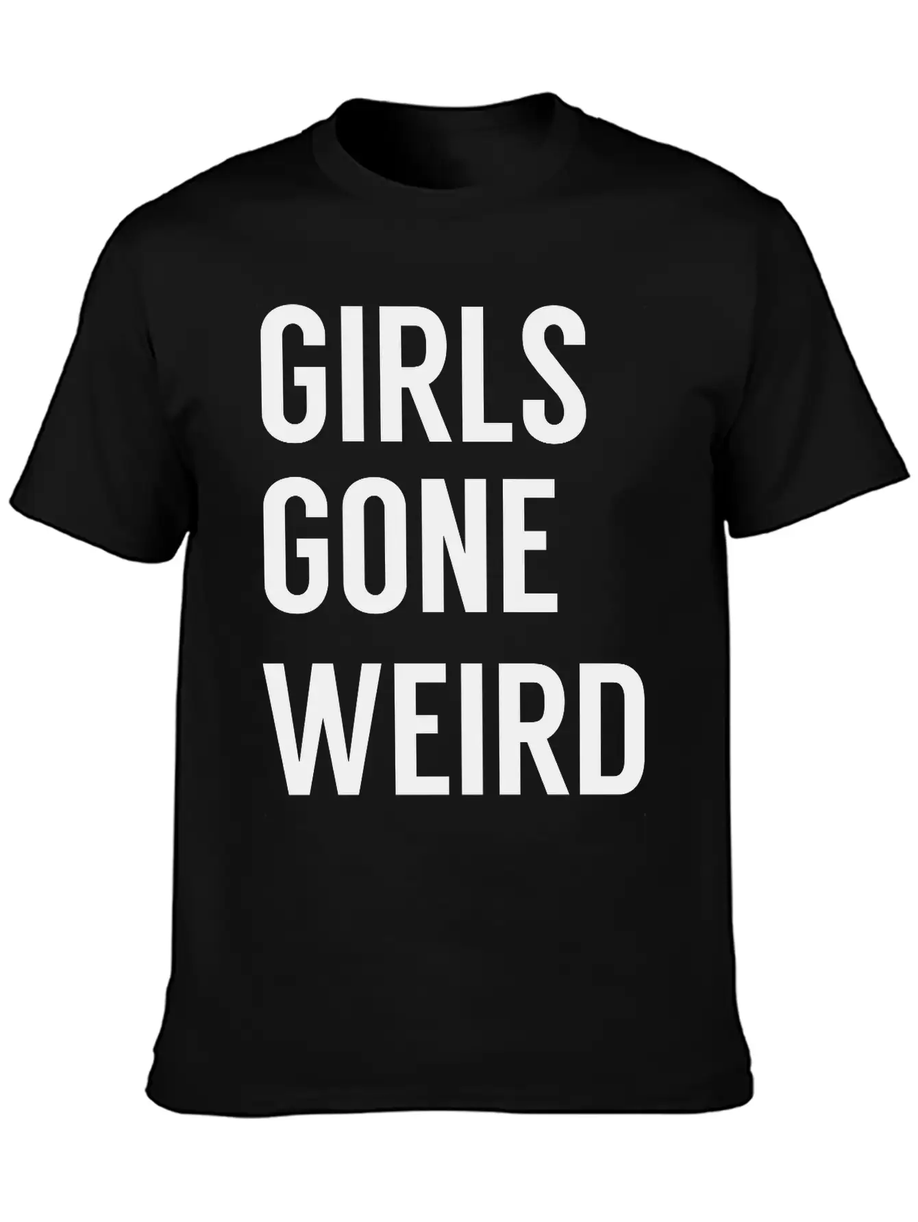 Girls Gone Weird Classic Cotton Tee – Unisex Comfort For Any Season