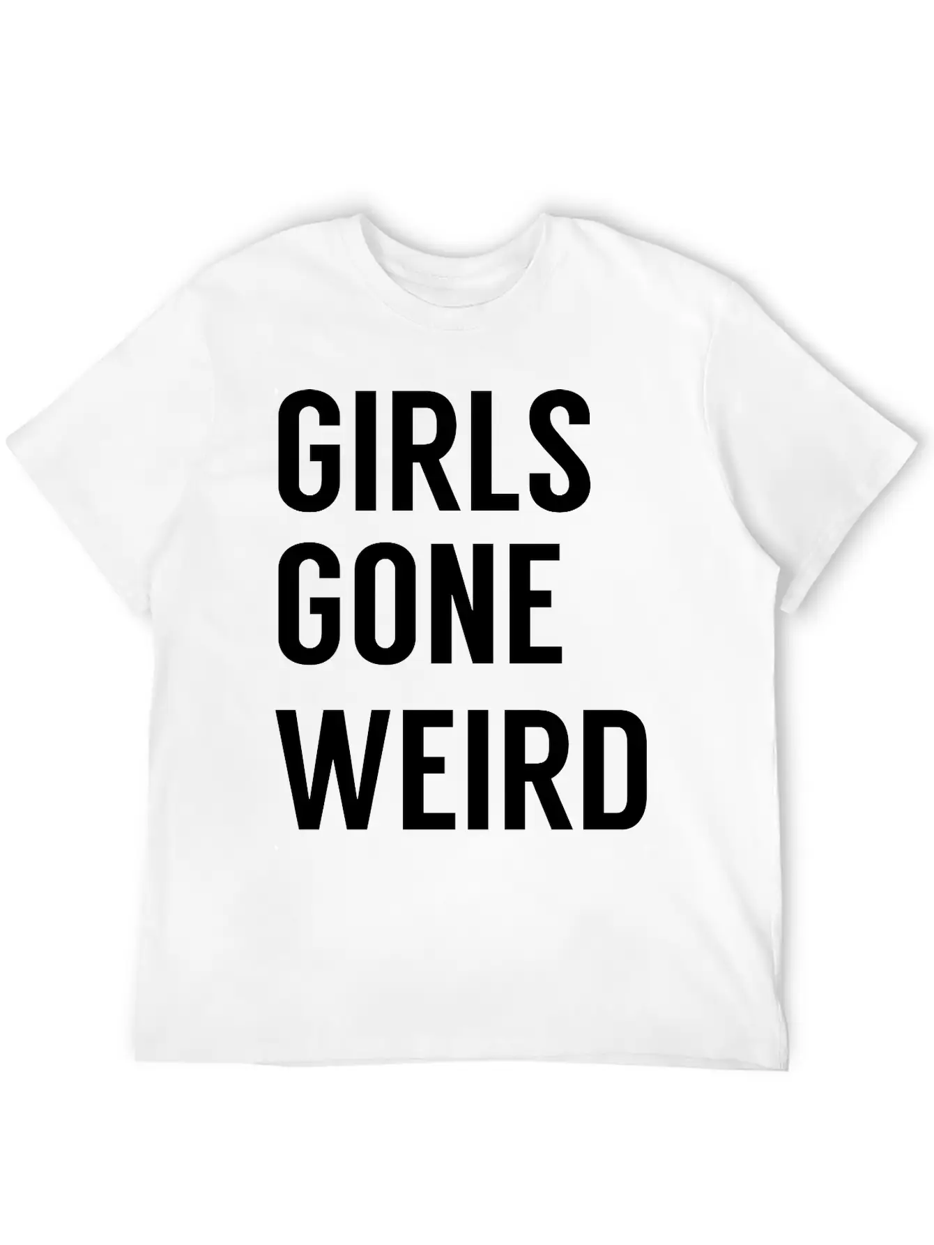 Girls Gone Weird Classic Cotton Tee – Unisex Comfort For Any Season