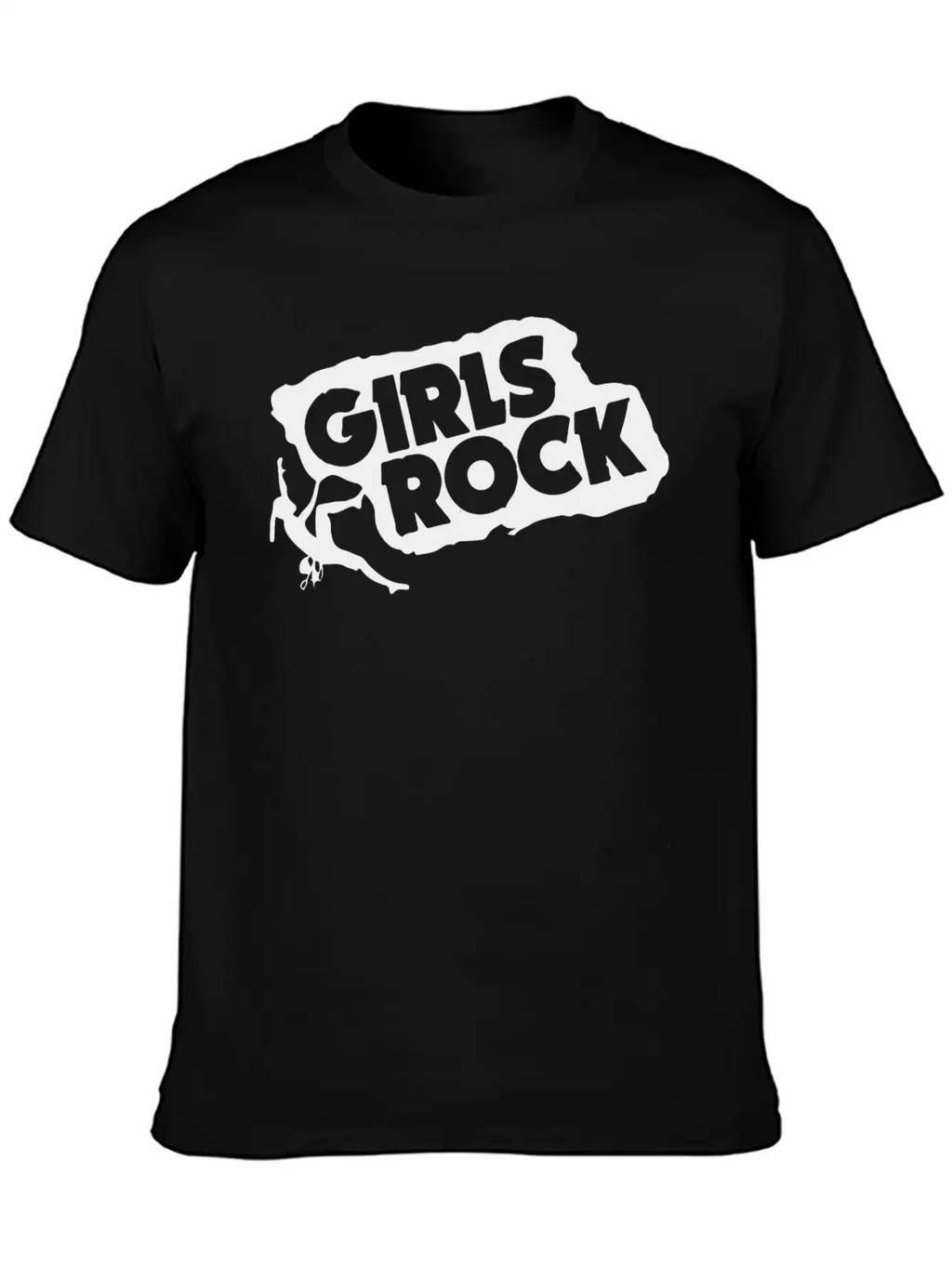 Girls Rock Unisex Casual T-Shirt – Clean Design For Daily Comfort