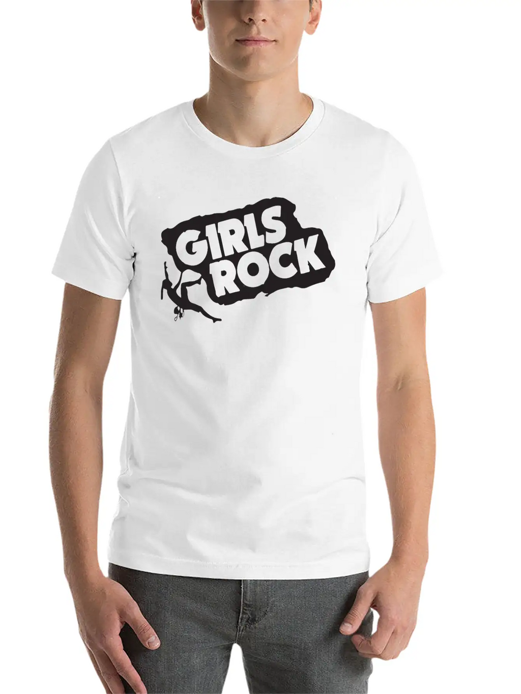 Girls Rock Unisex Casual T-Shirt – Clean Design For Daily Comfort