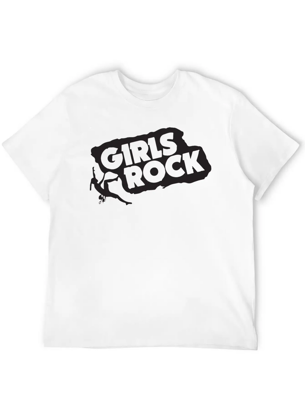 Girls Rock Unisex Casual T-Shirt – Clean Design For Daily Comfort