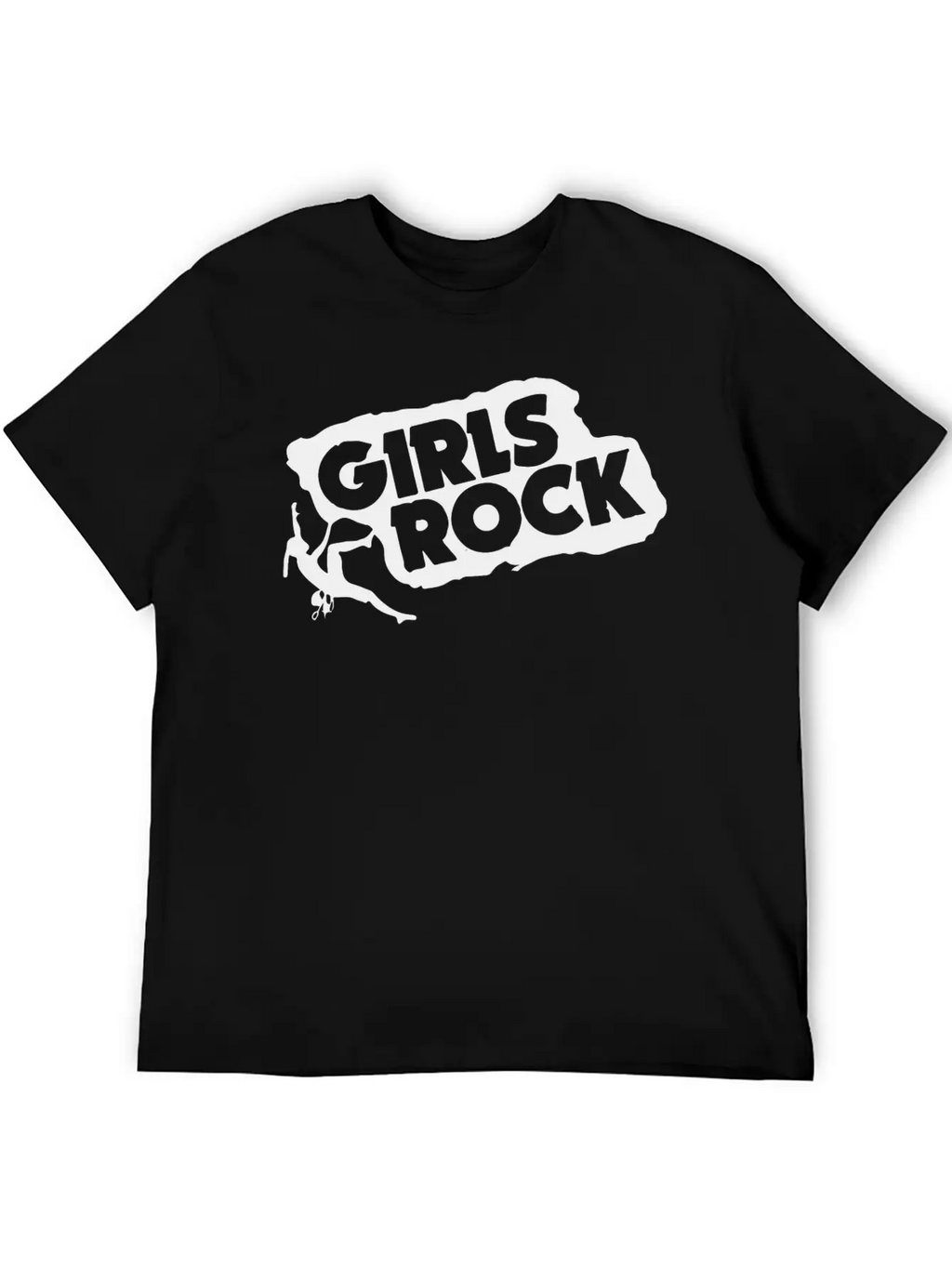 Girls Rock Unisex Casual T-Shirt – Clean Design For Daily Comfort