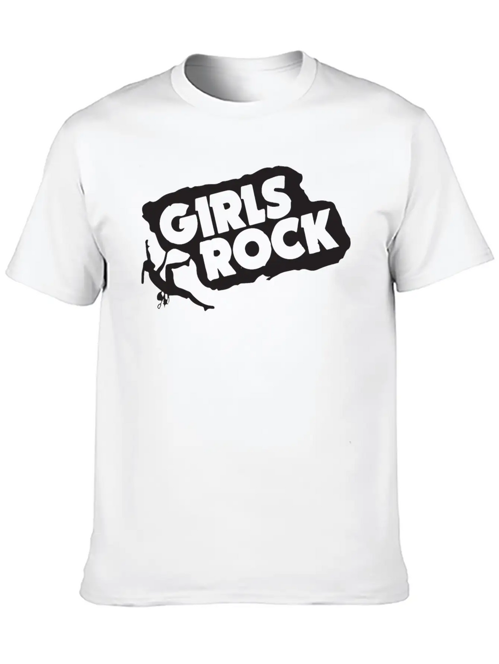 Girls Rock Unisex Casual T-Shirt – Clean Design For Daily Comfort
