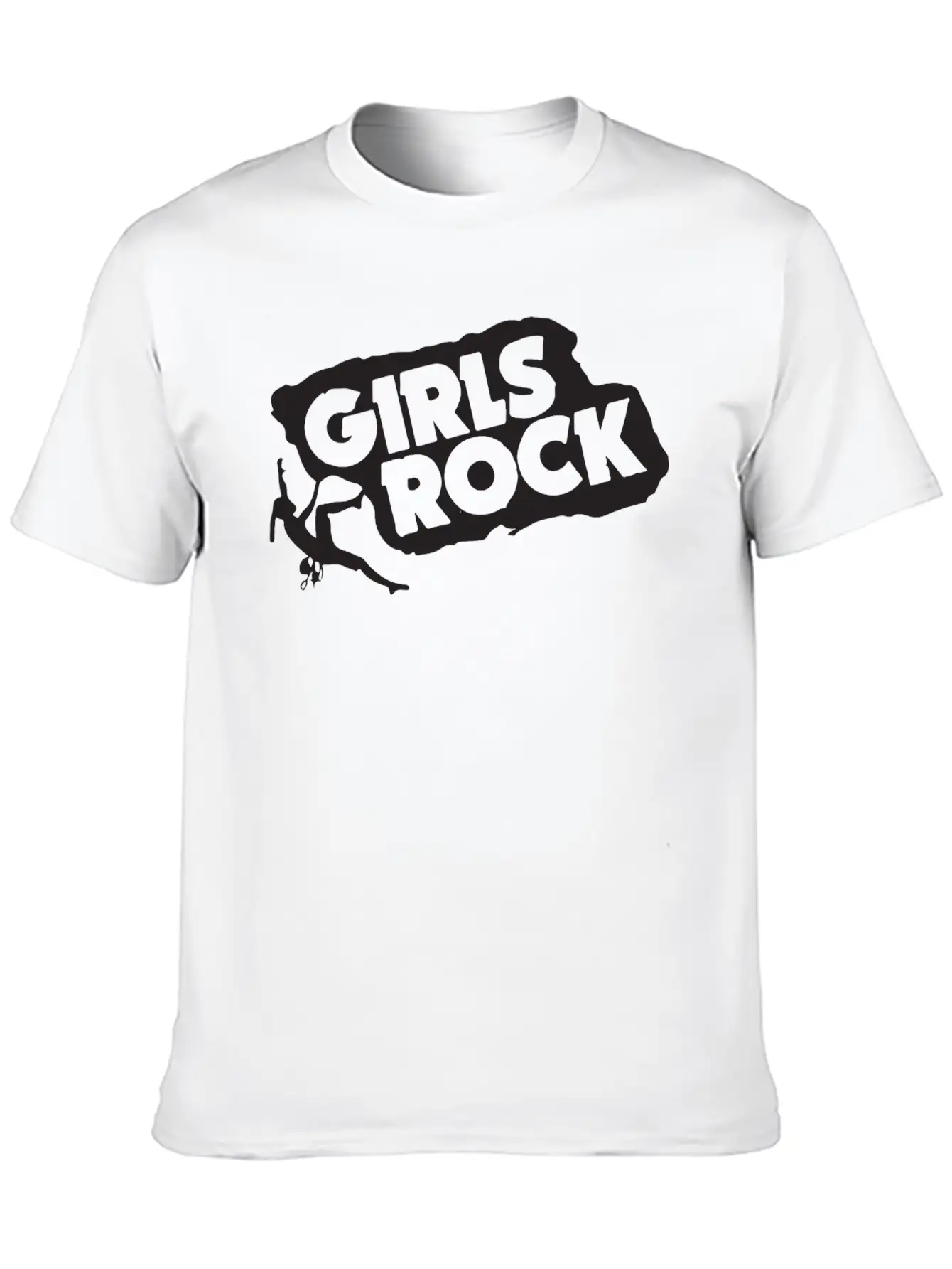 Girls Rock Unisex Casual T-Shirt – Clean Design For Daily Comfort