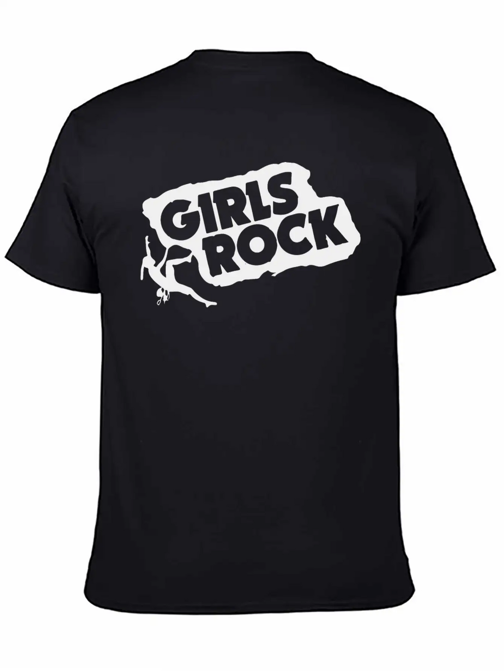 Girls Rock Unisex Casual T-Shirt – Clean Design For Daily Comfort
