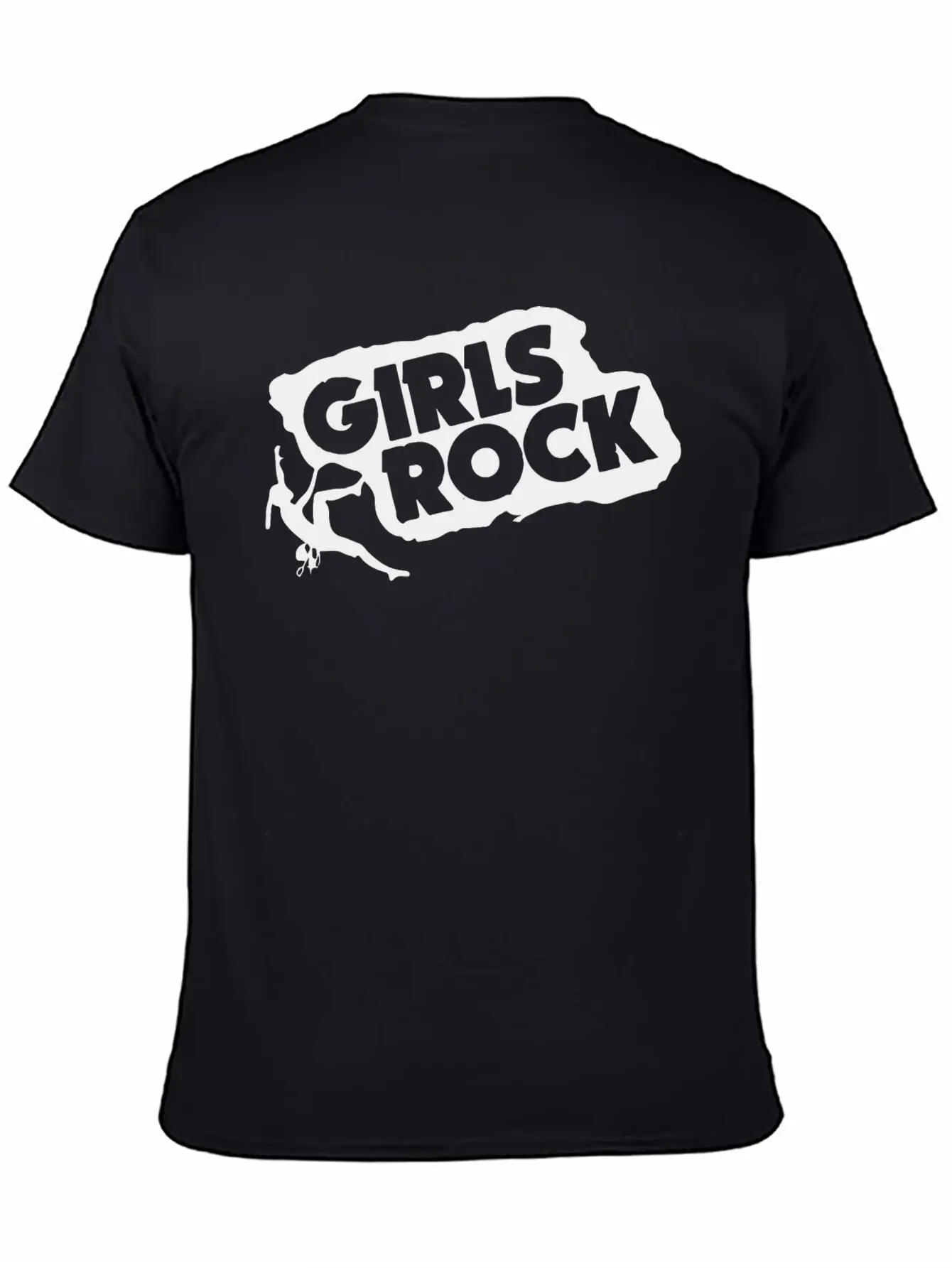 Girls Rock Unisex Casual T-Shirt – Clean Design For Daily Comfort