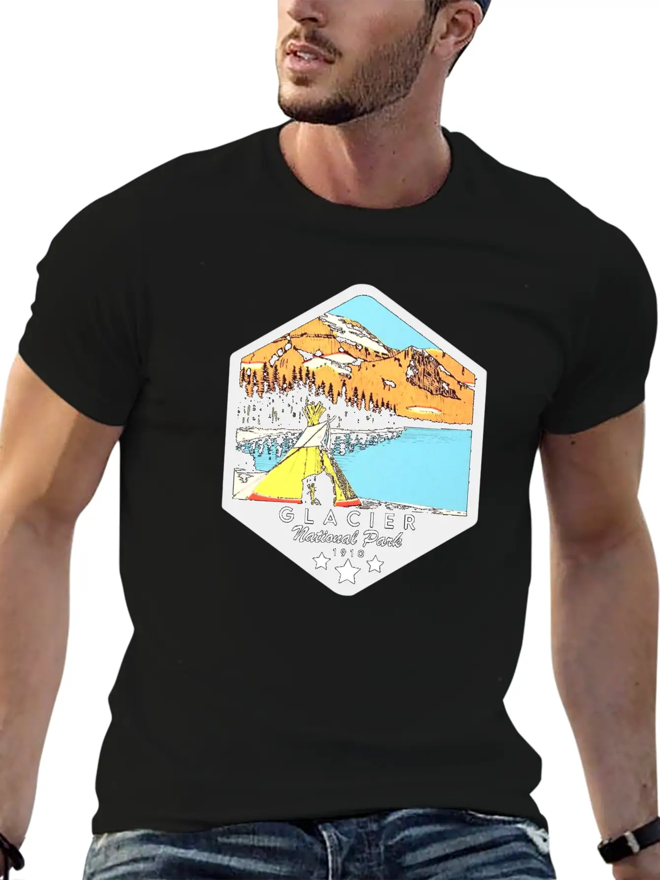 Glacier National Park Essential Cotton Tee For Daily Outfits – Unisex Style