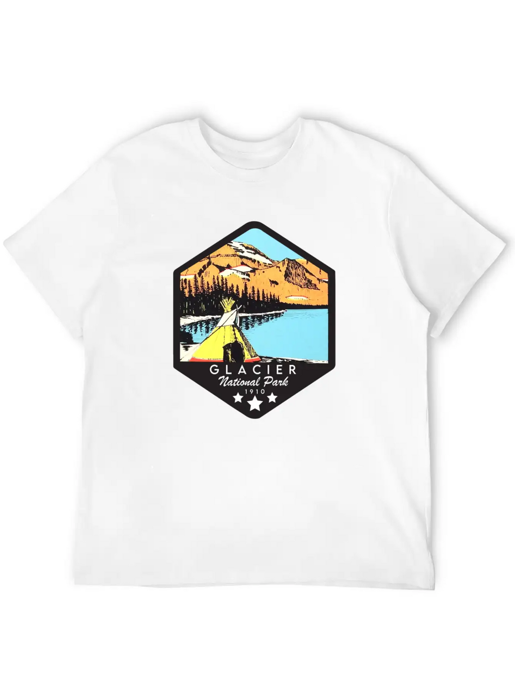Glacier National Park Essential Cotton Tee For Daily Outfits – Unisex Style