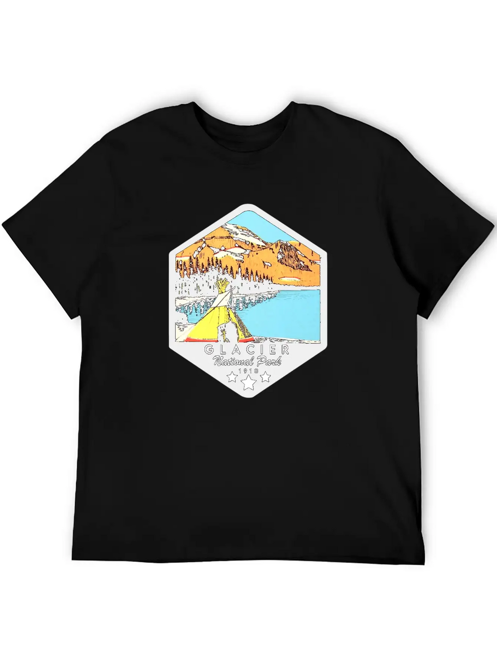Glacier National Park Essential Cotton Tee For Daily Outfits – Unisex Style