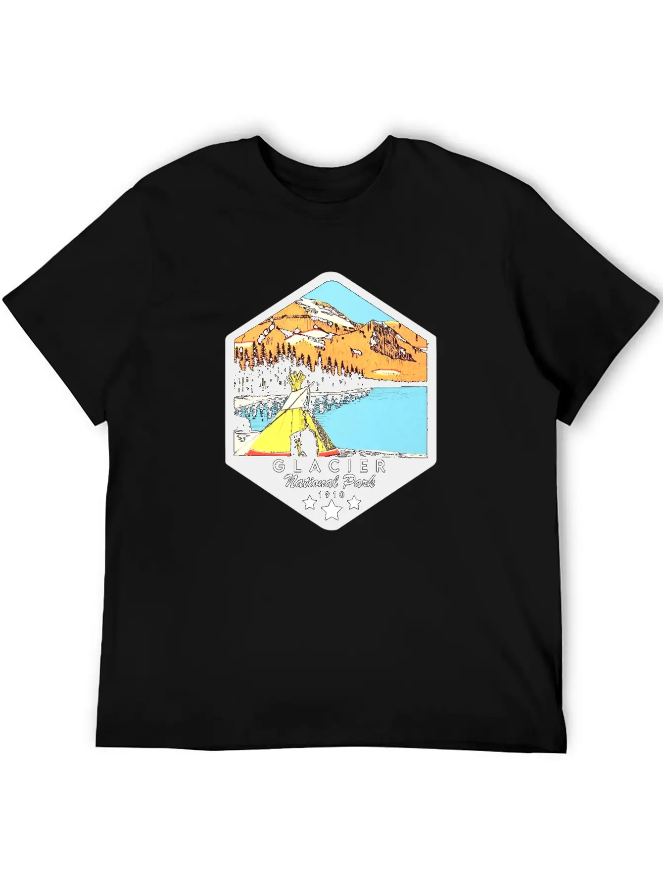 Glacier National Park Essential Cotton Tee For Daily Outfits – Unisex Style