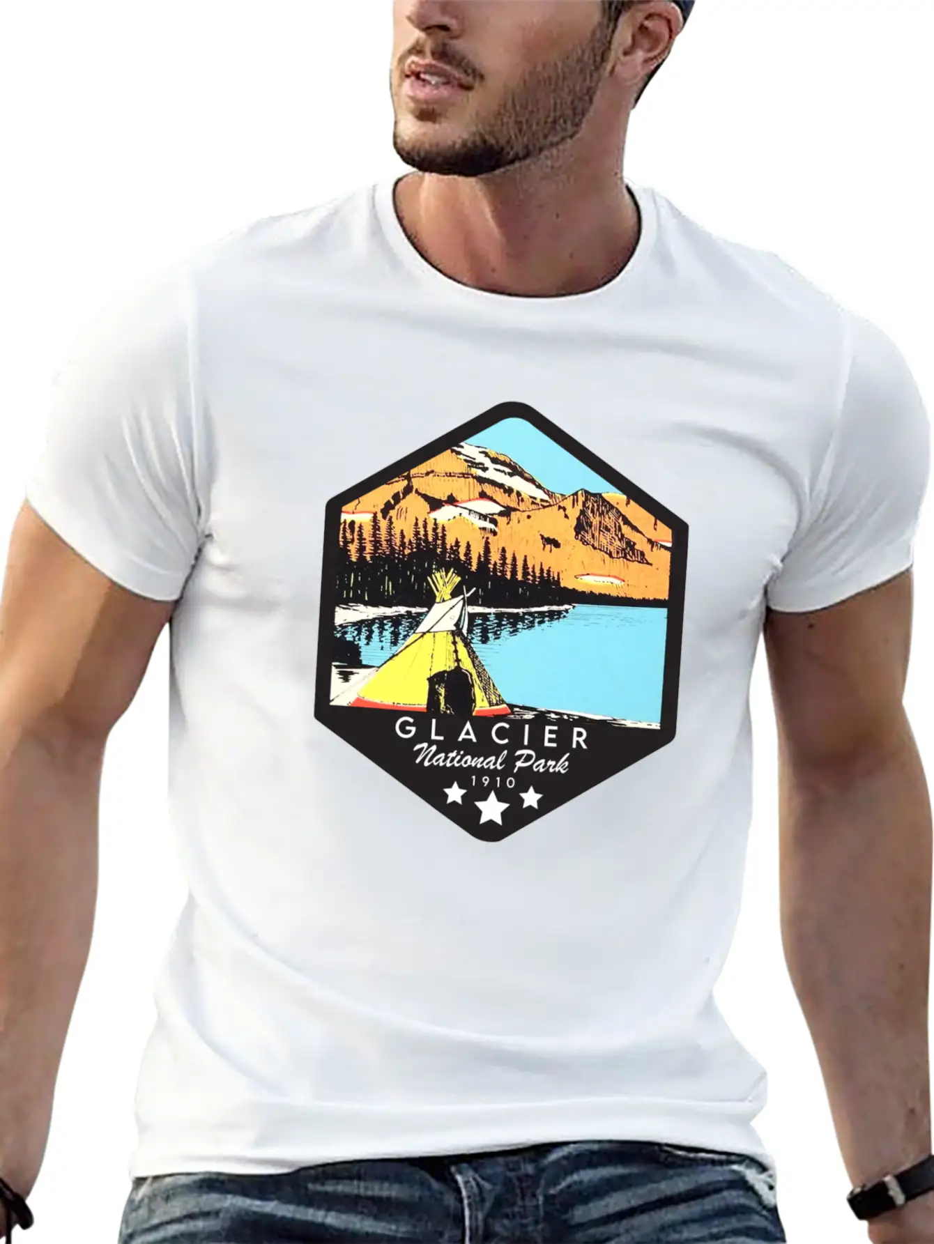 Glacier National Park Essential Cotton Tee For Daily Outfits – Unisex Style