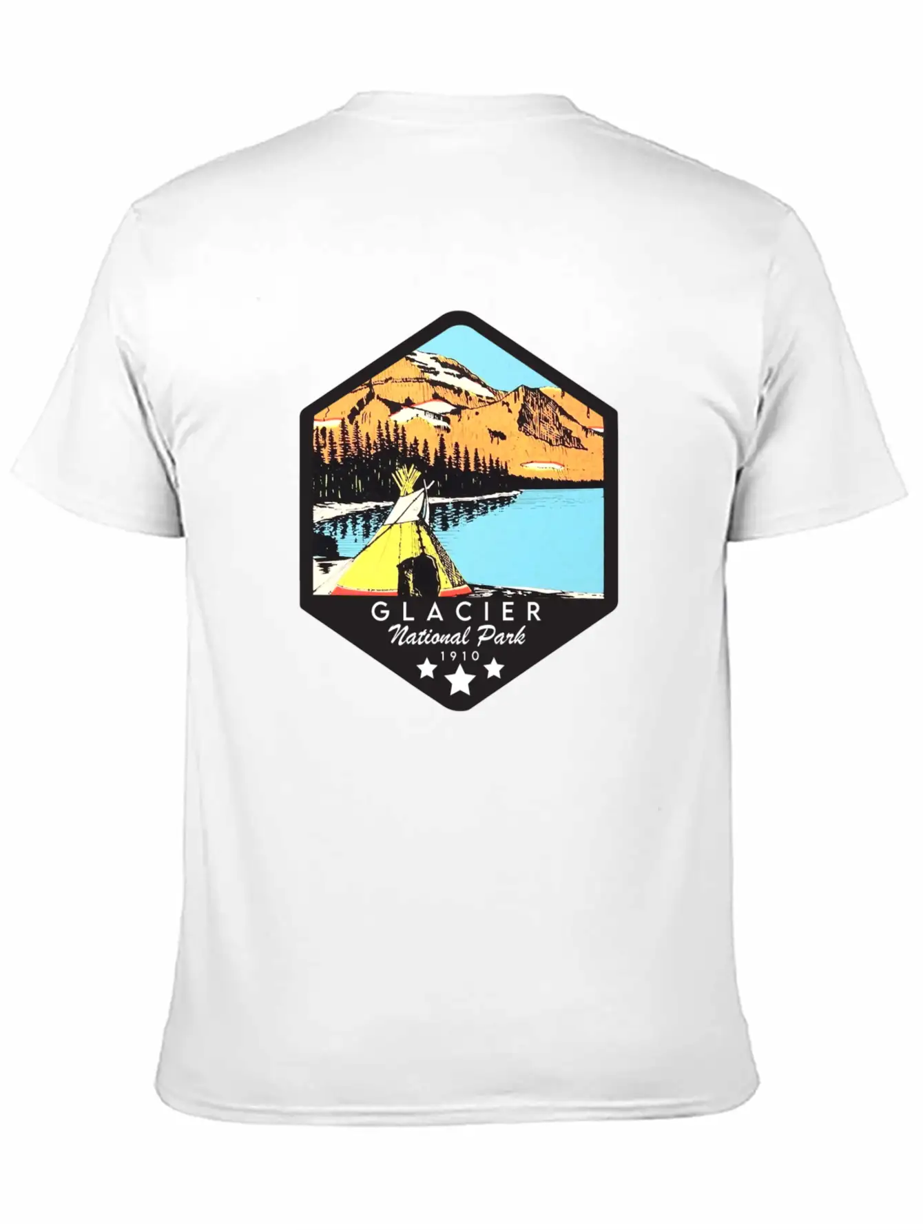 Glacier National Park Essential Cotton Tee For Daily Outfits – Unisex Style
