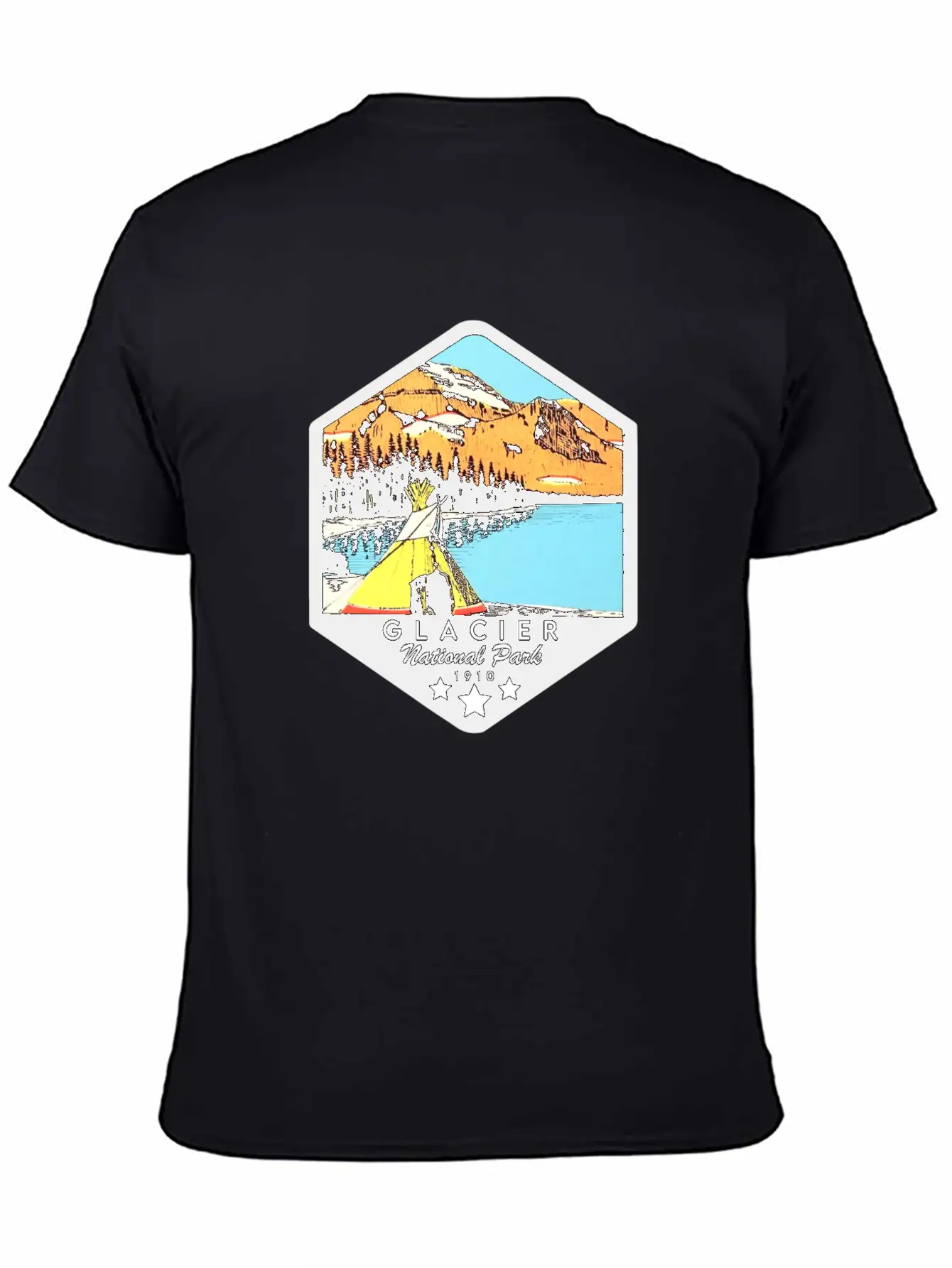 Glacier National Park Essential Cotton Tee For Daily Outfits – Unisex Style
