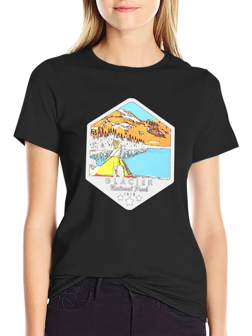 Glacier National Park Essential Cotton Tee For Daily Outfits – Unisex Style