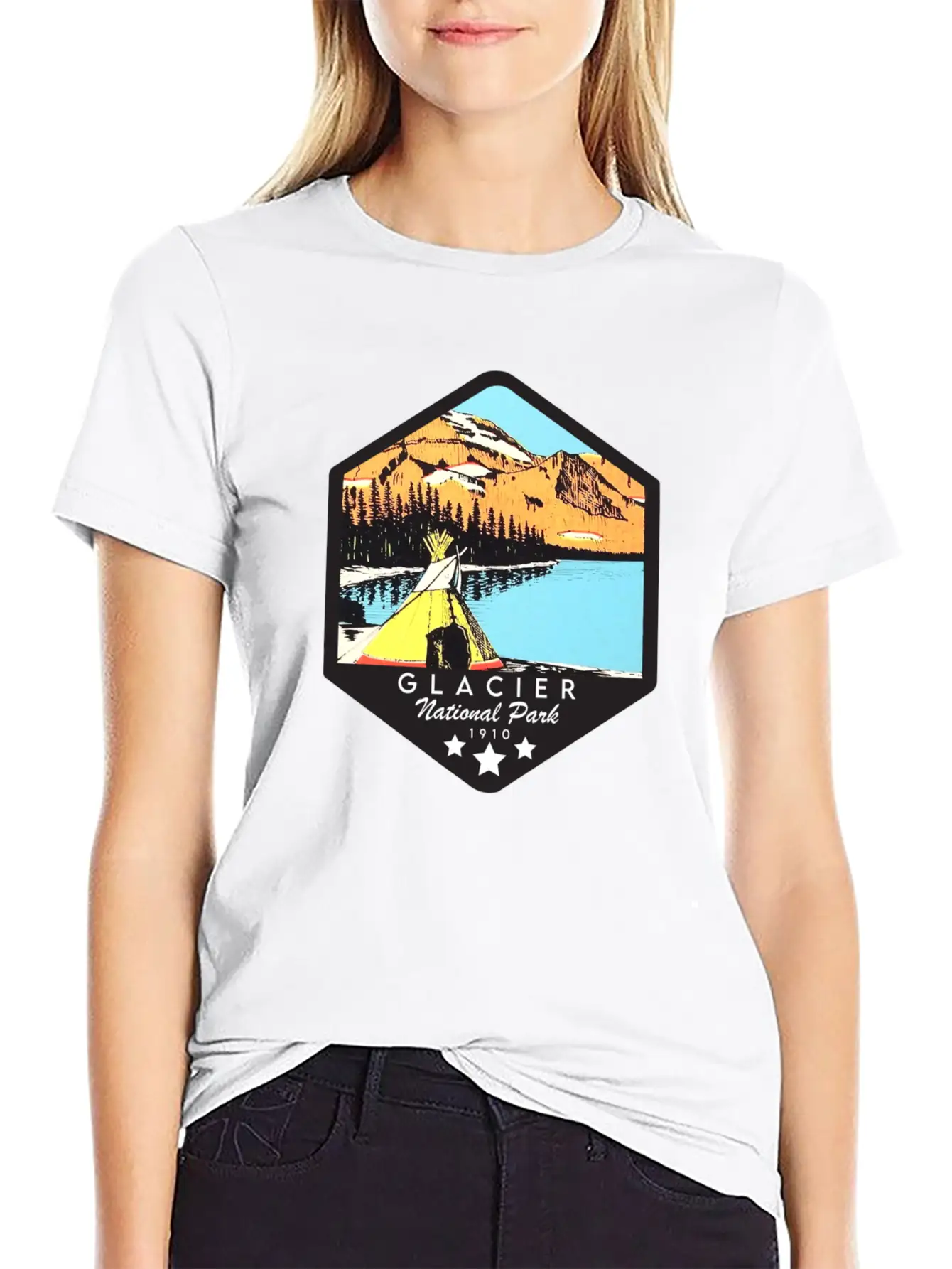 Glacier National Park Essential Cotton Tee For Daily Outfits – Unisex Style