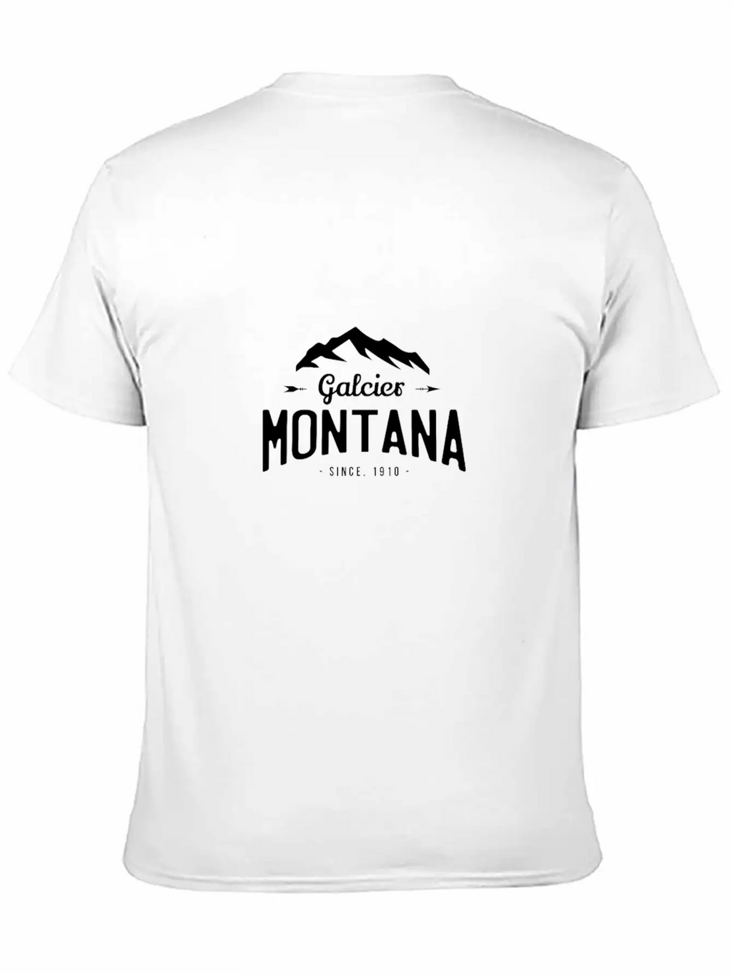 Glacier National Park Montana Breathable Graphic T-Shirt – Perfect For Casual Days