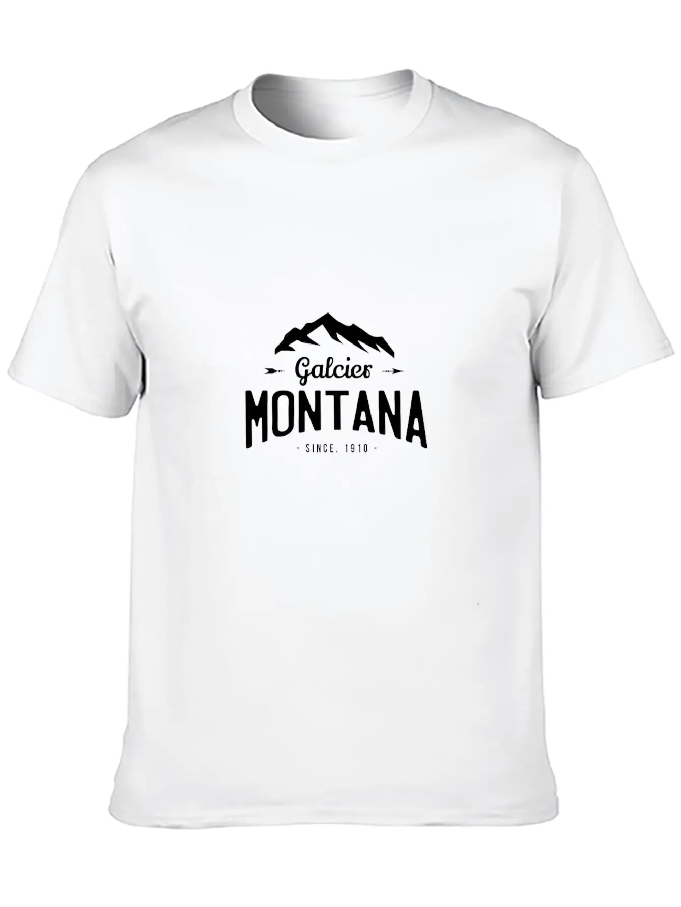 Glacier National Park Montana Breathable Graphic T-Shirt – Perfect For Casual Days