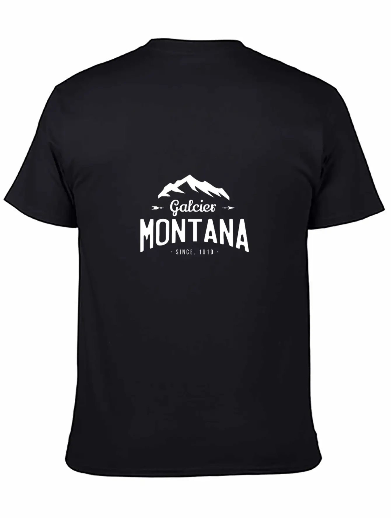Glacier National Park Montana Breathable Graphic T-Shirt – Perfect For Casual Days
