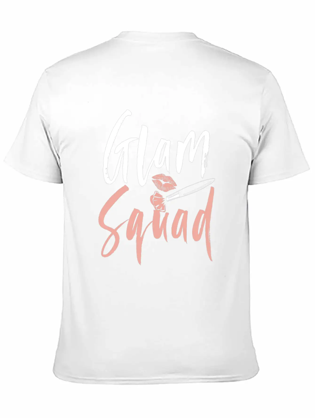 Glam Squad Funny Makeup Cheer Classic Cotton Tee – Unisex Comfort For Any Season