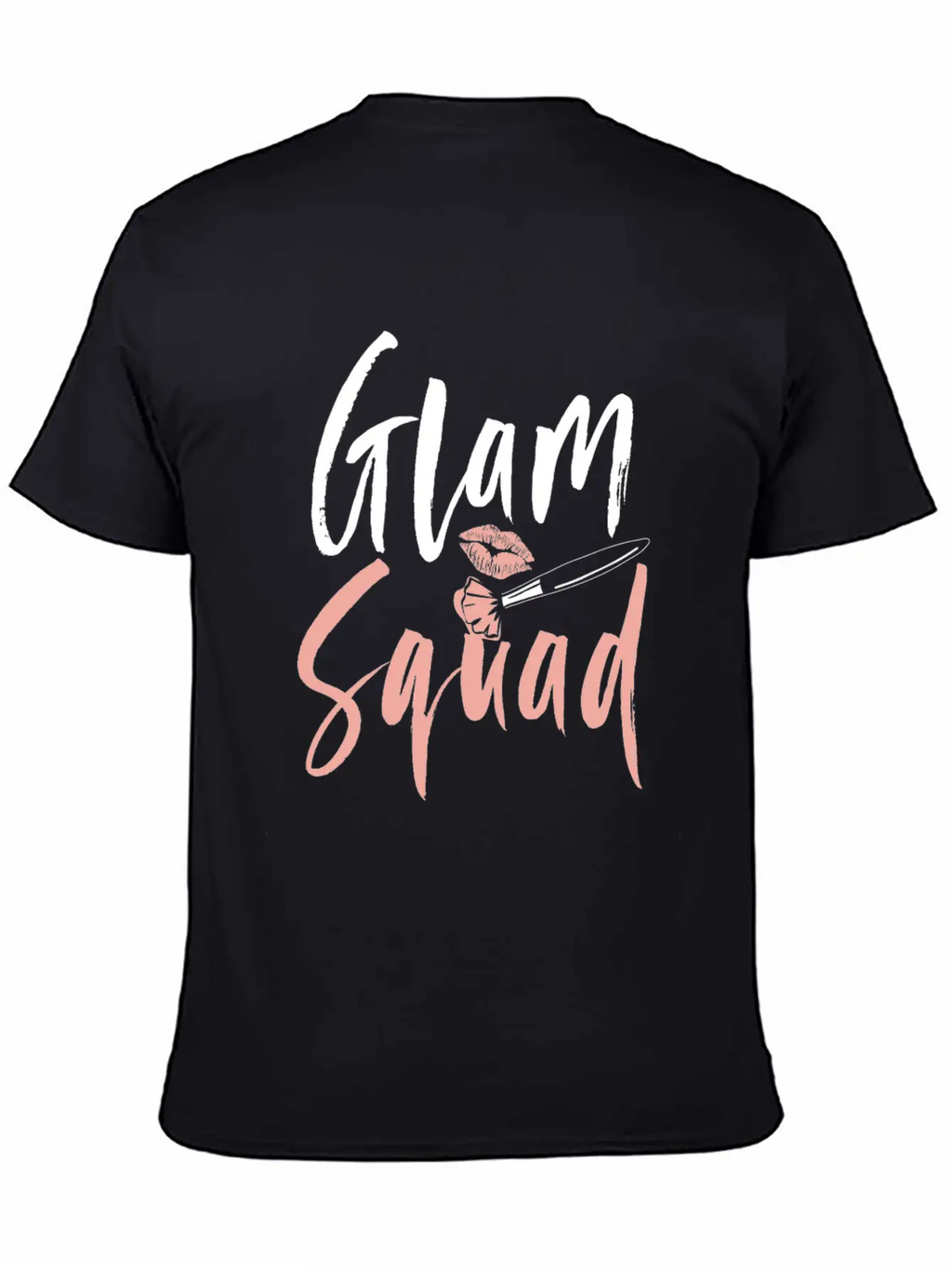 Glam Squad Funny Makeup Cheer Classic Cotton Tee – Unisex Comfort For Any Season