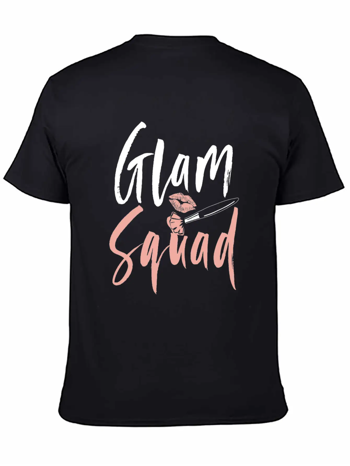 Glam Squad Funny Makeup Cheer Classic Cotton Tee – Unisex Comfort For Any Season