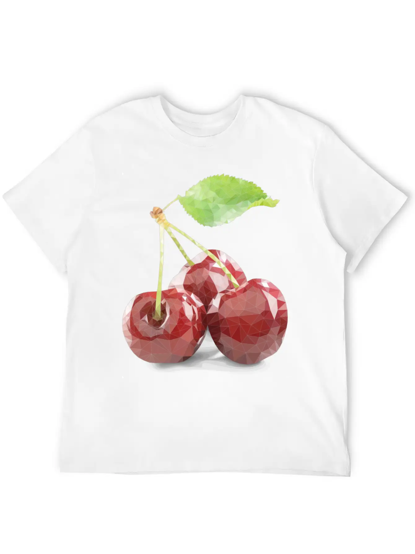 Glass Cherry Stylish Everyday T-Shirt – Unisex Basic Cotton Tee